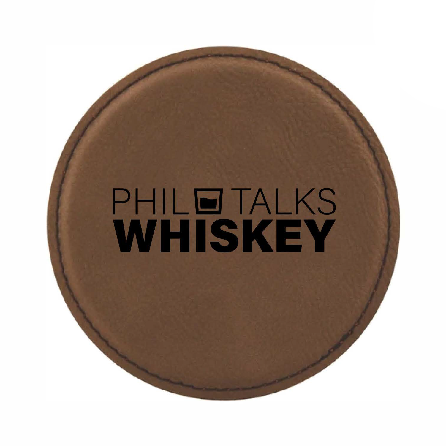 Individual Leather Coaster - The Ringmasters