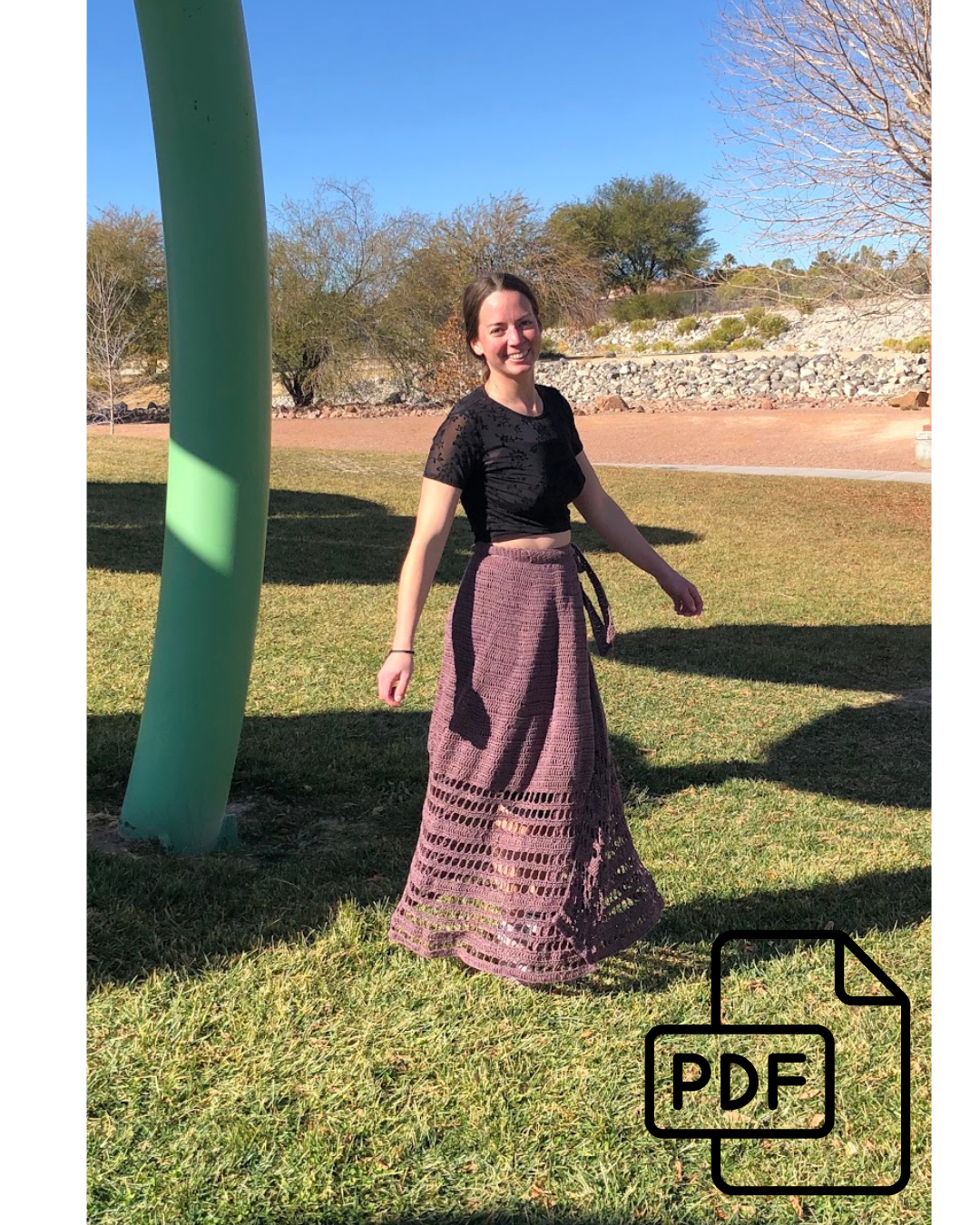 Colosseum Wrap Skirt