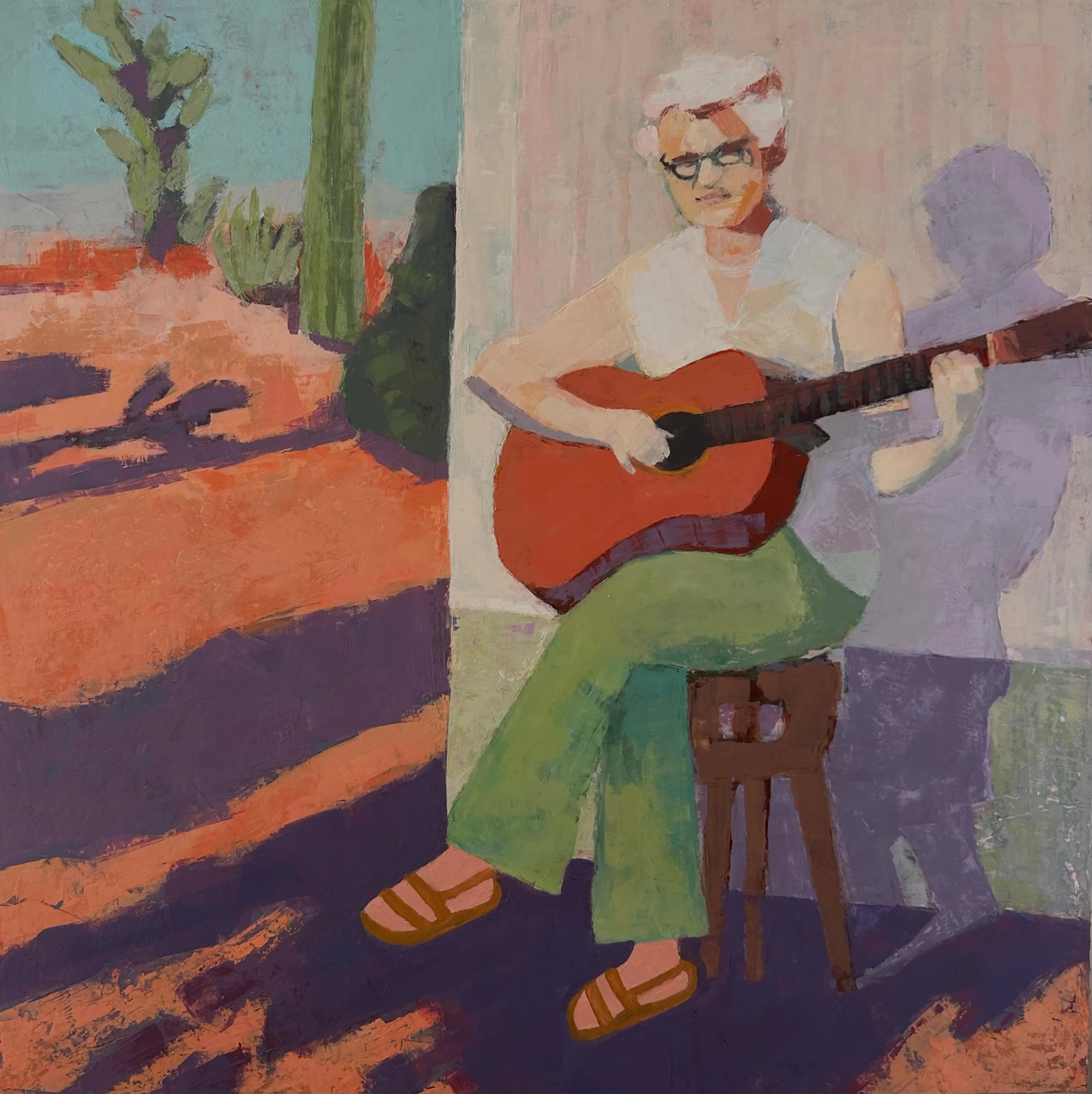 Companion piece to my dad (previous post) &ldquo;Aunt Magda&rdquo; She lived past 100! Again I imagine what it was like being there that day. My aunts probably realized it was the last time they would talk to their younger brother, my dad, before he 
