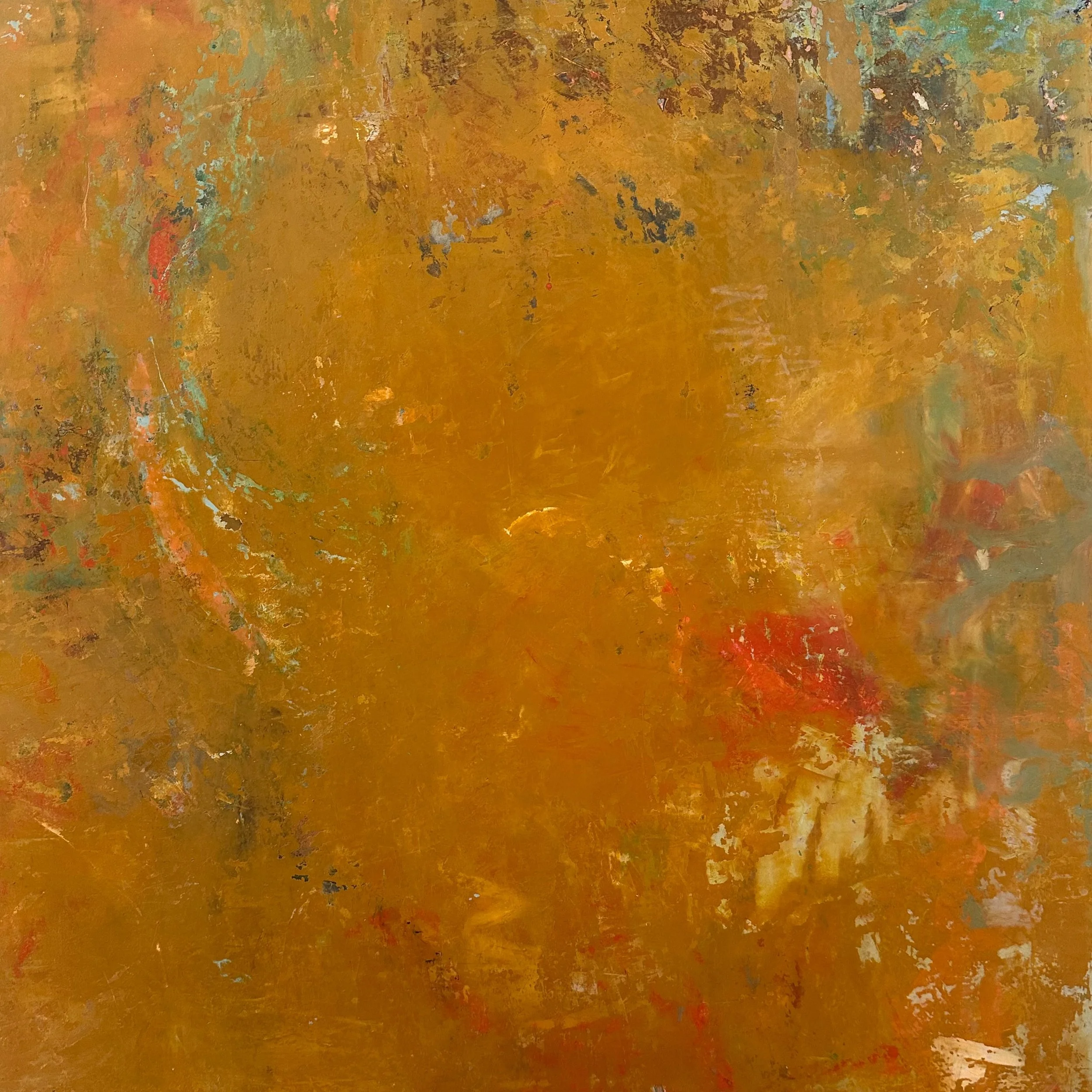 Healing Meditation No.1
24"x24"
7/8 deep panel 
oil and wax
Unframed $700/ Framed $800
2026