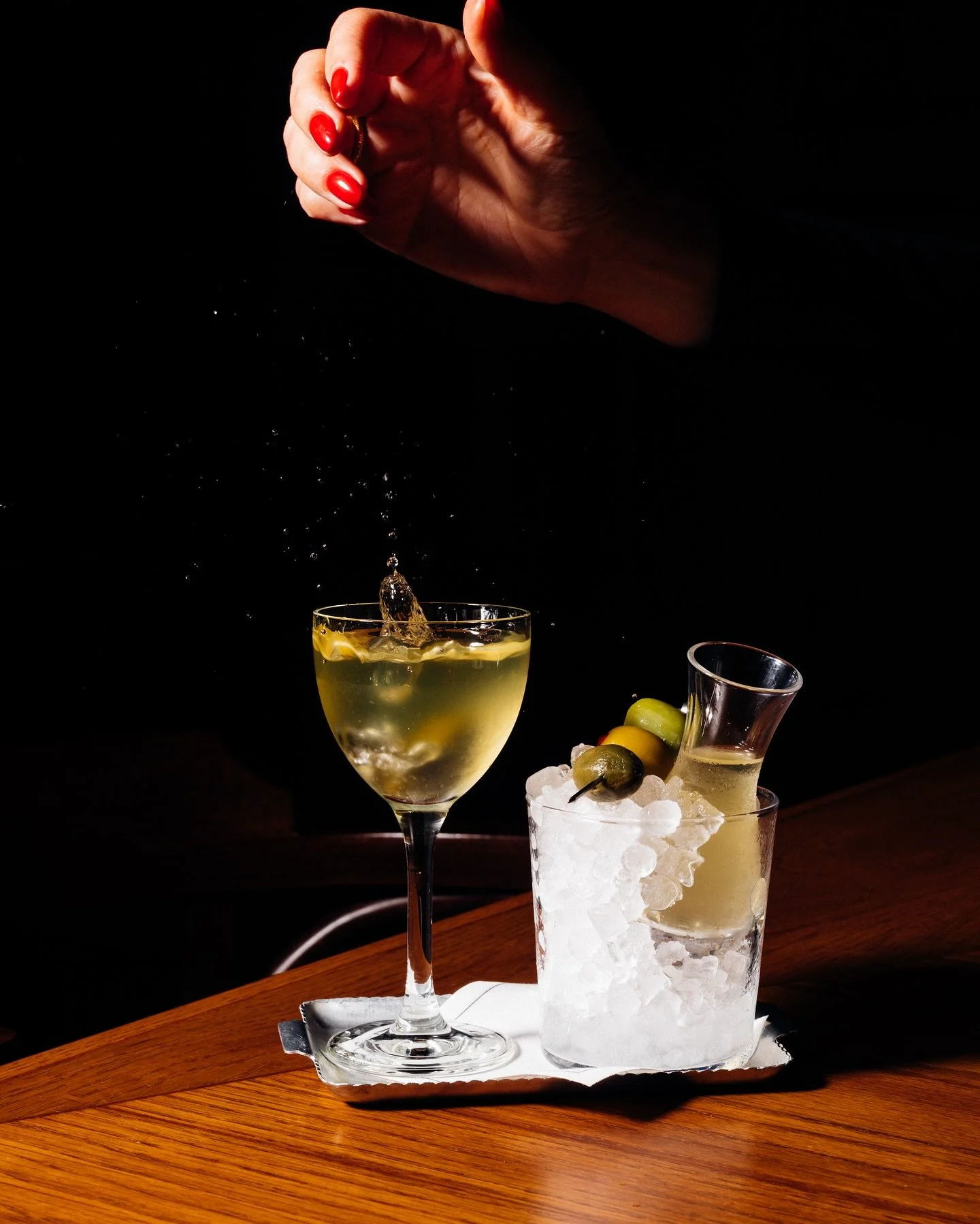 A splash worth making 🫒 The Dirtier Martini