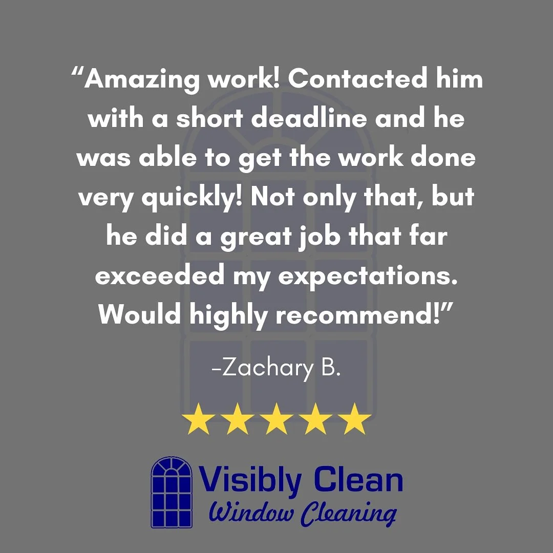 Visibly Clean Window Cleaning