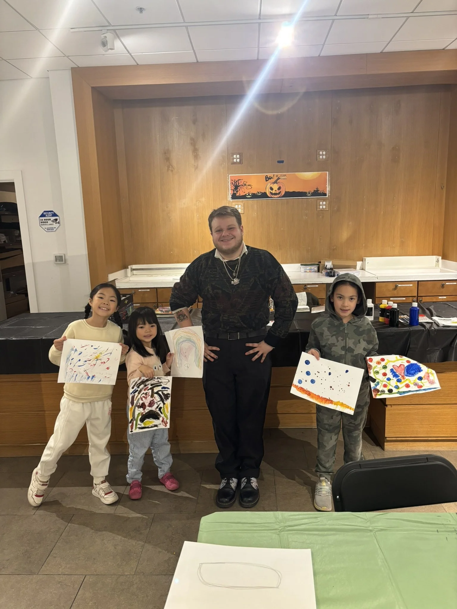 November 1st - More “Boo!” Fun Art Classes at BAM