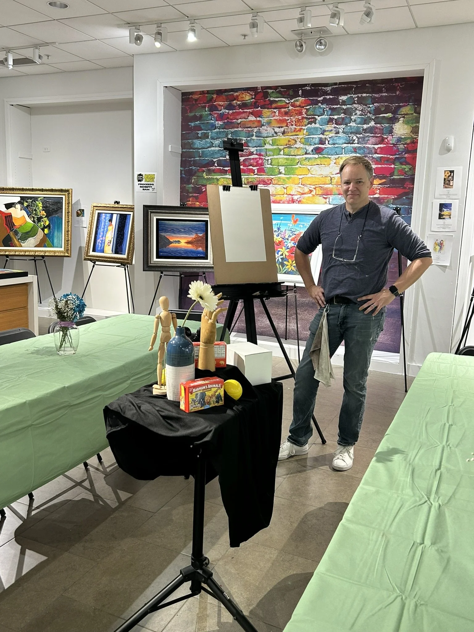 Still Life in Charcoal with John Havemann