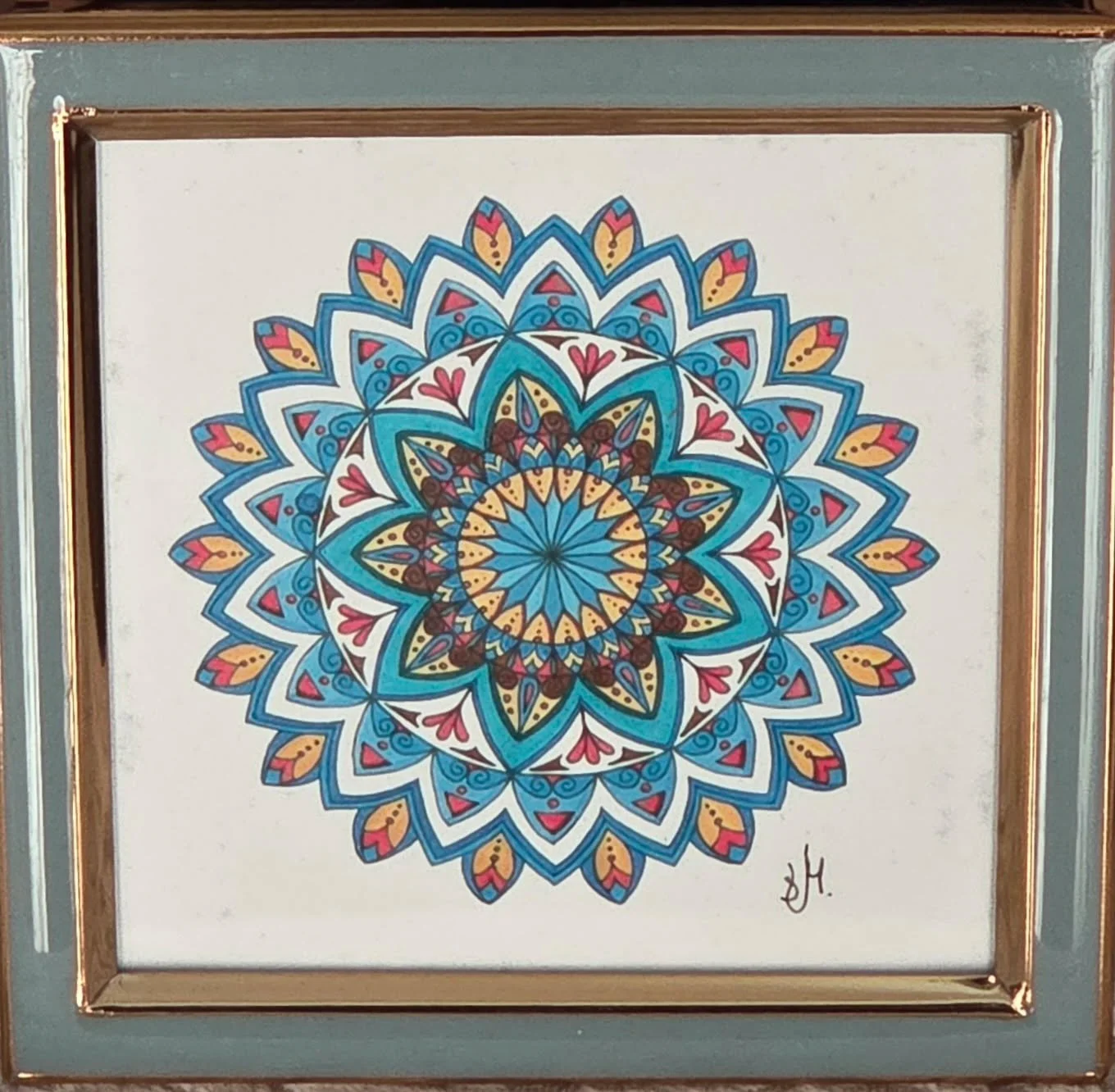 MANDALA DRAWINGS with Dalia