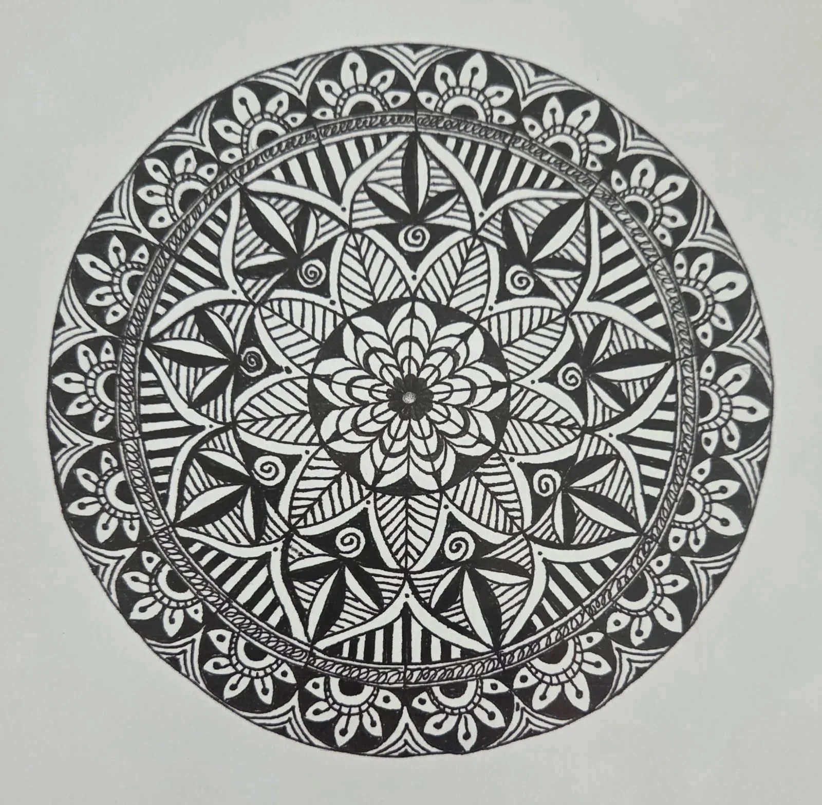 MANDALA DRAWINGS with Dalia