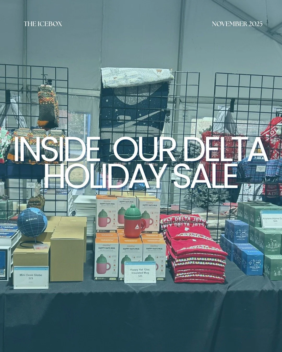 What a ride! Our @Delta Holiday Sale took flight in the best way ✨✈️

From festive ornaments to fan-favorite apparel and our meaningful BCRF collection, we loved sharing every moment with you. 🤩

Thanks for stopping by, shopping with us, and bringin