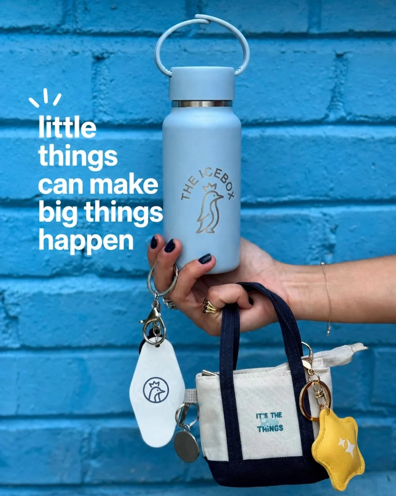 Proof that little things are kind of a big deal. ✨