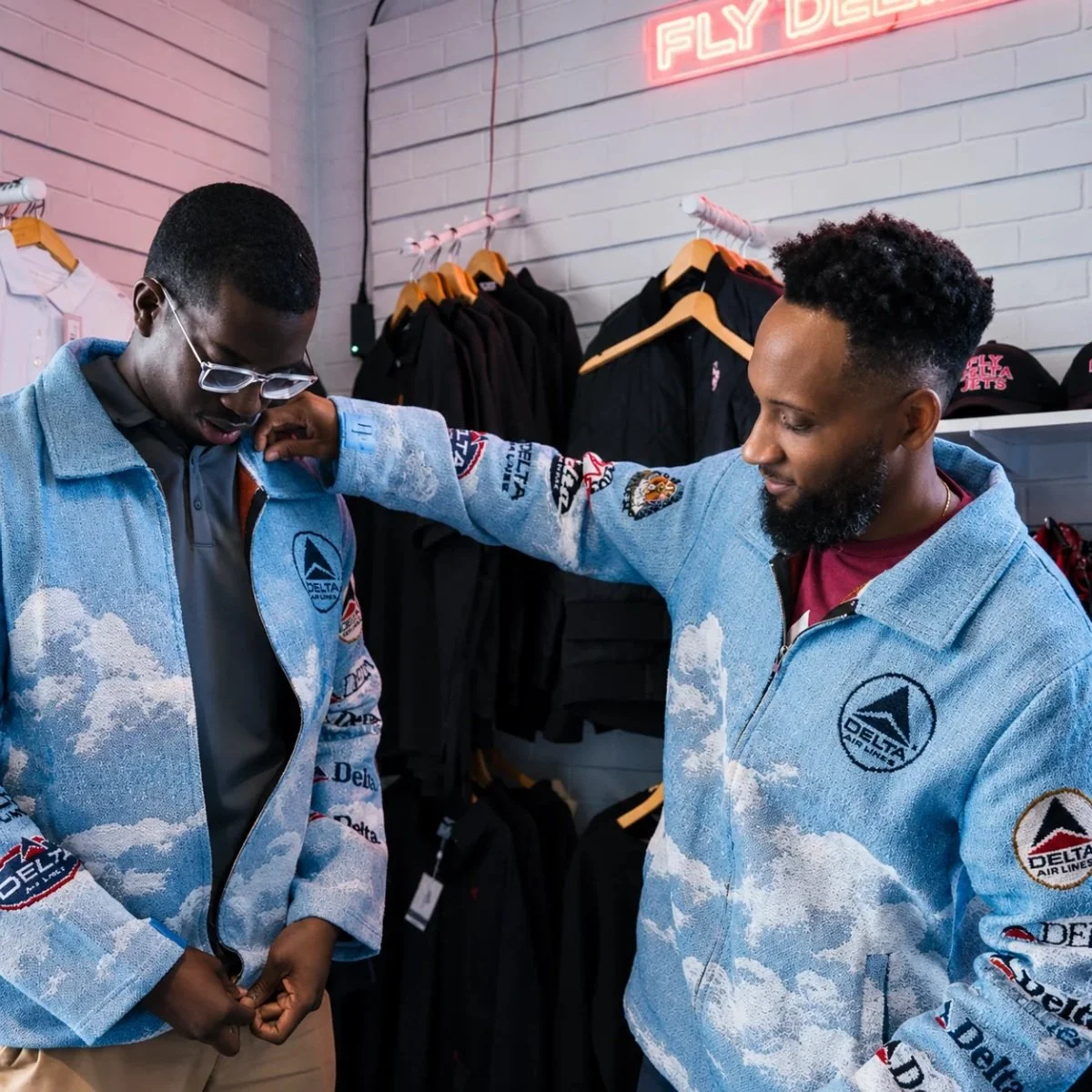 A little history. A lot of heart. 💗

Delta employee Javier High, founder of @historicallyfresh, created the original Dream Jacket to celebrate 100 years of Delta history.

For Breast Cancer Awareness Month, the design took on a new look in pink.

Th
