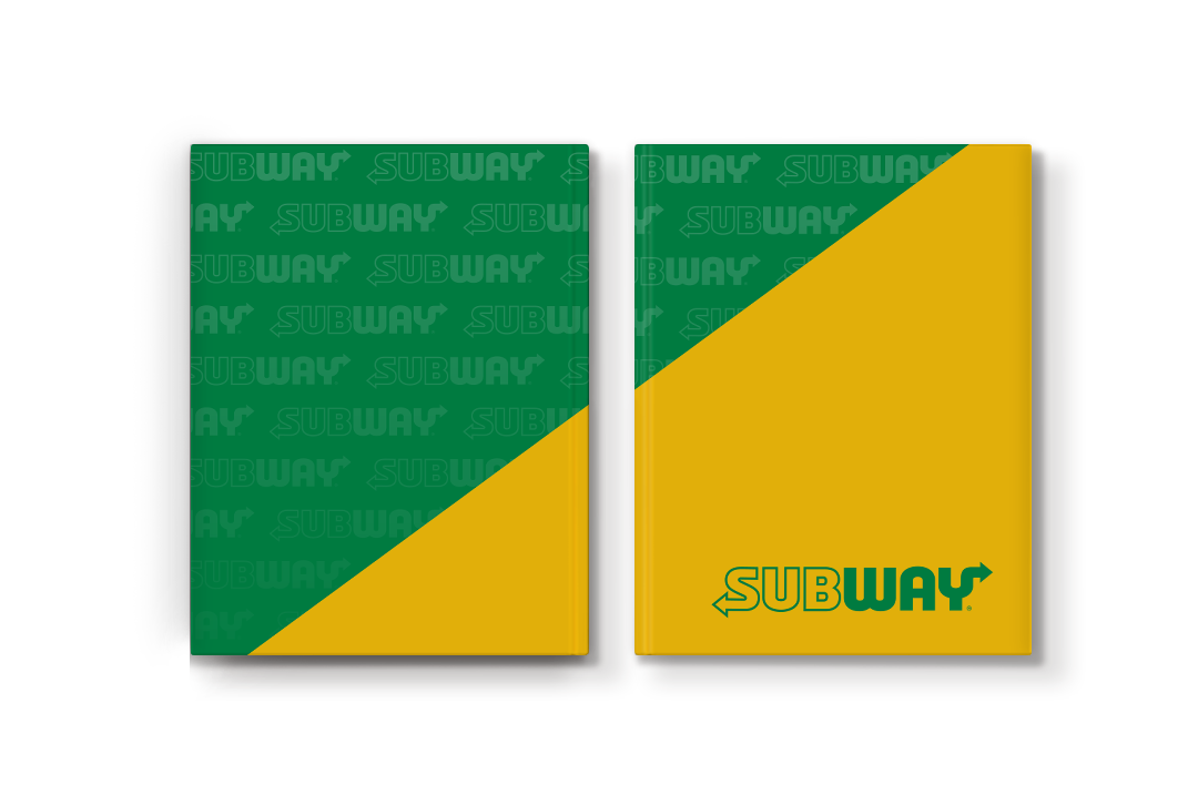 Full-Color Custom Medium Hardcover Layflat Notebook