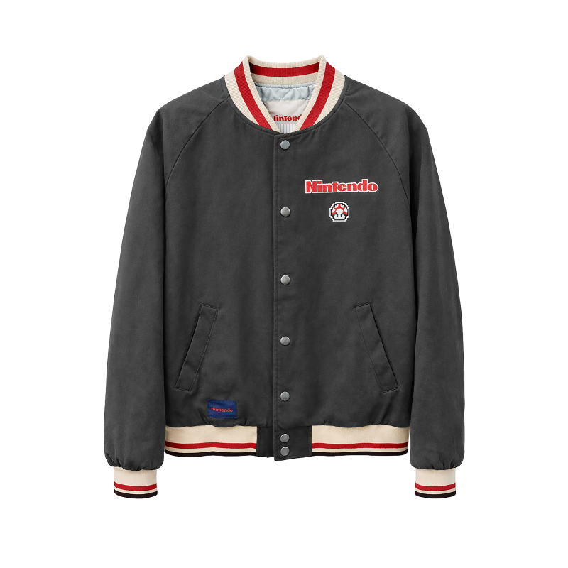 Fine Twill Bomber Jacket