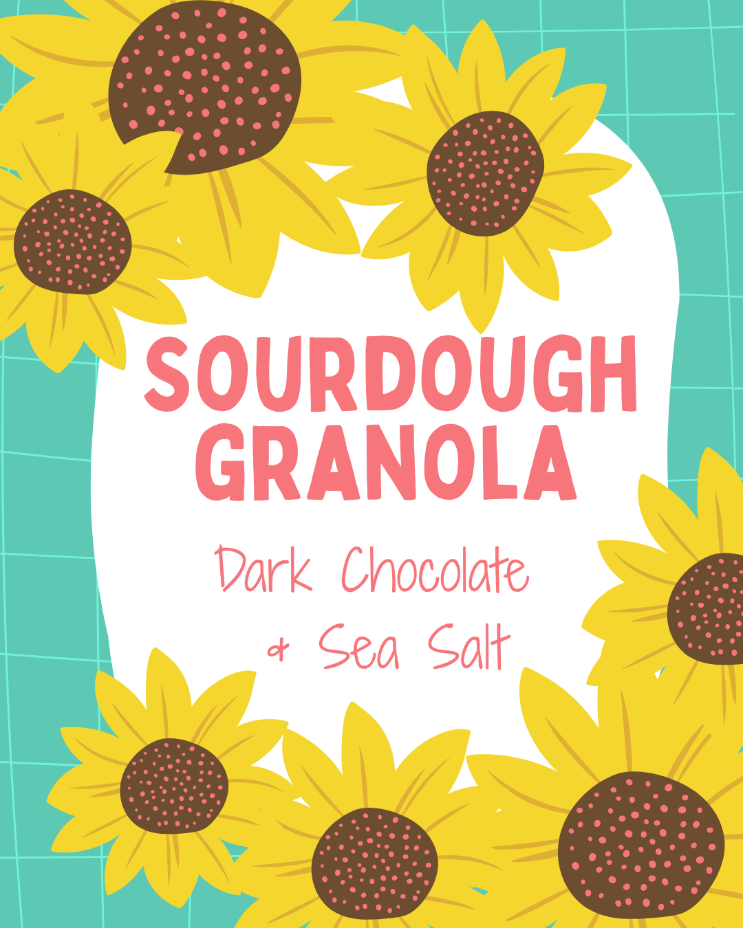 Sourdough Granola - Dark Chocolate & Sea Salt