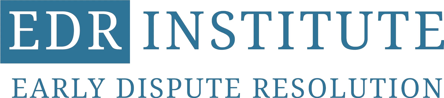 Early Dispute Resolution