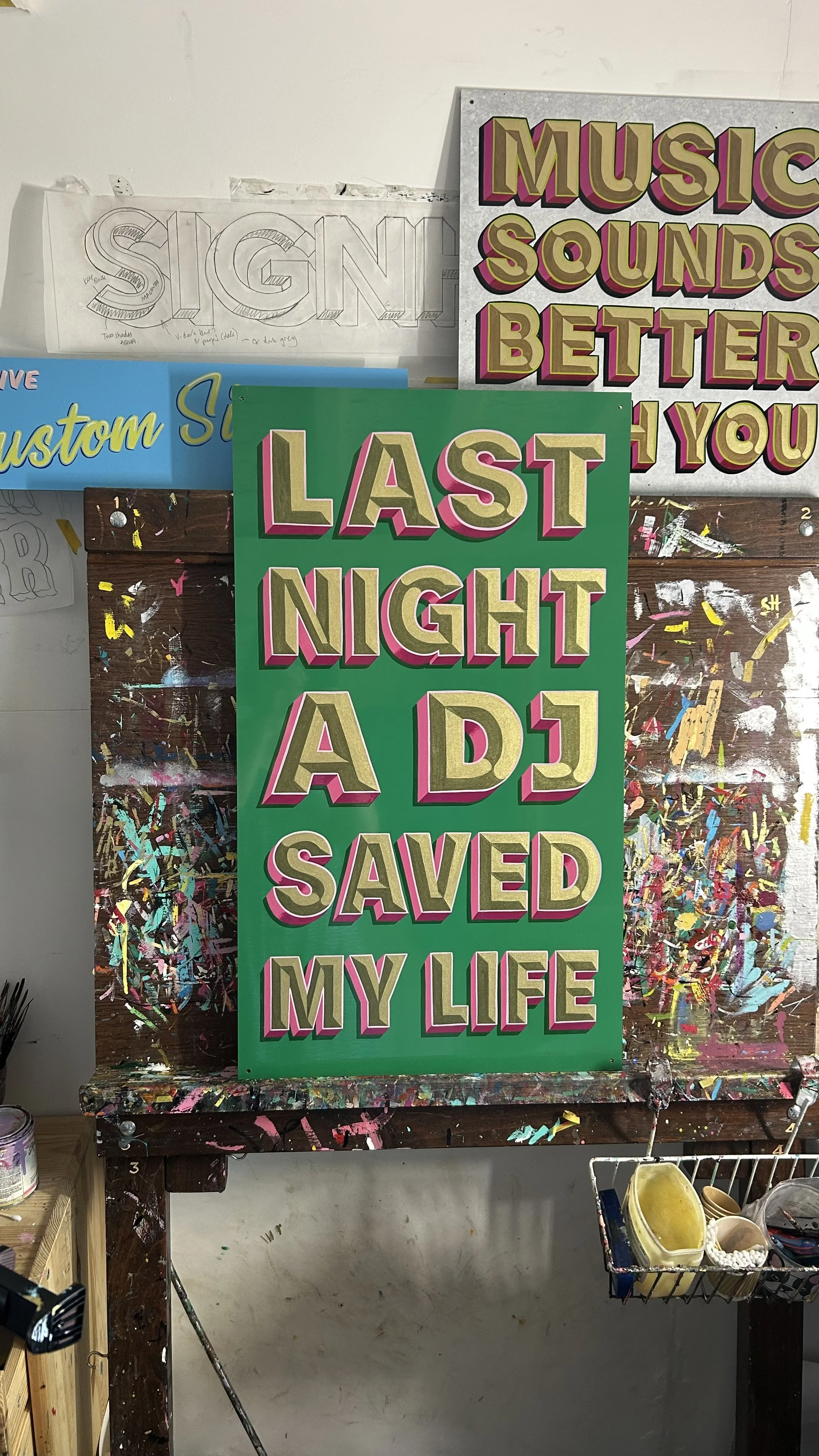 LAST NIGHT A DJ SAVED MY LIFE