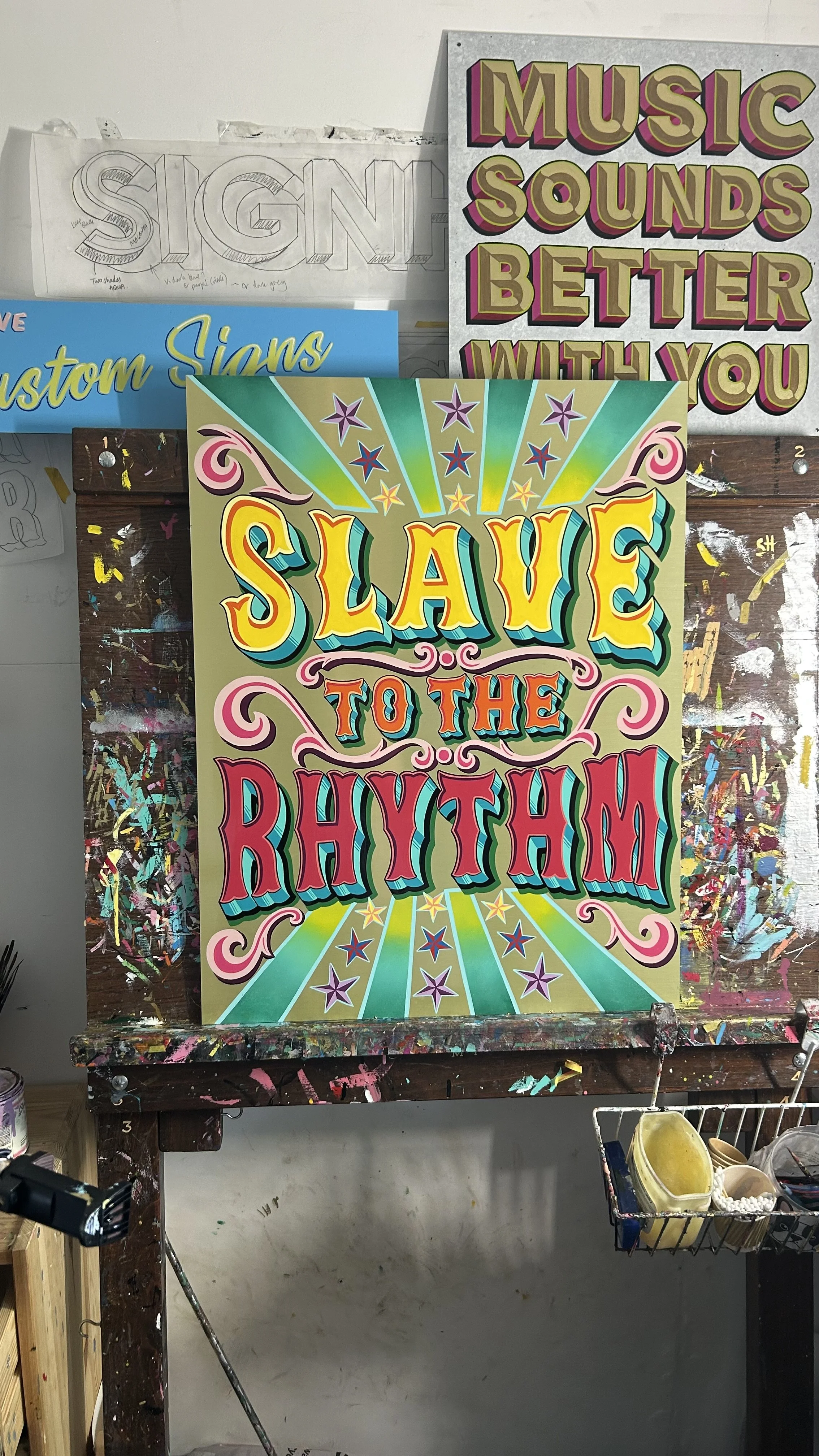 SLAVE TO THE RHYTHM