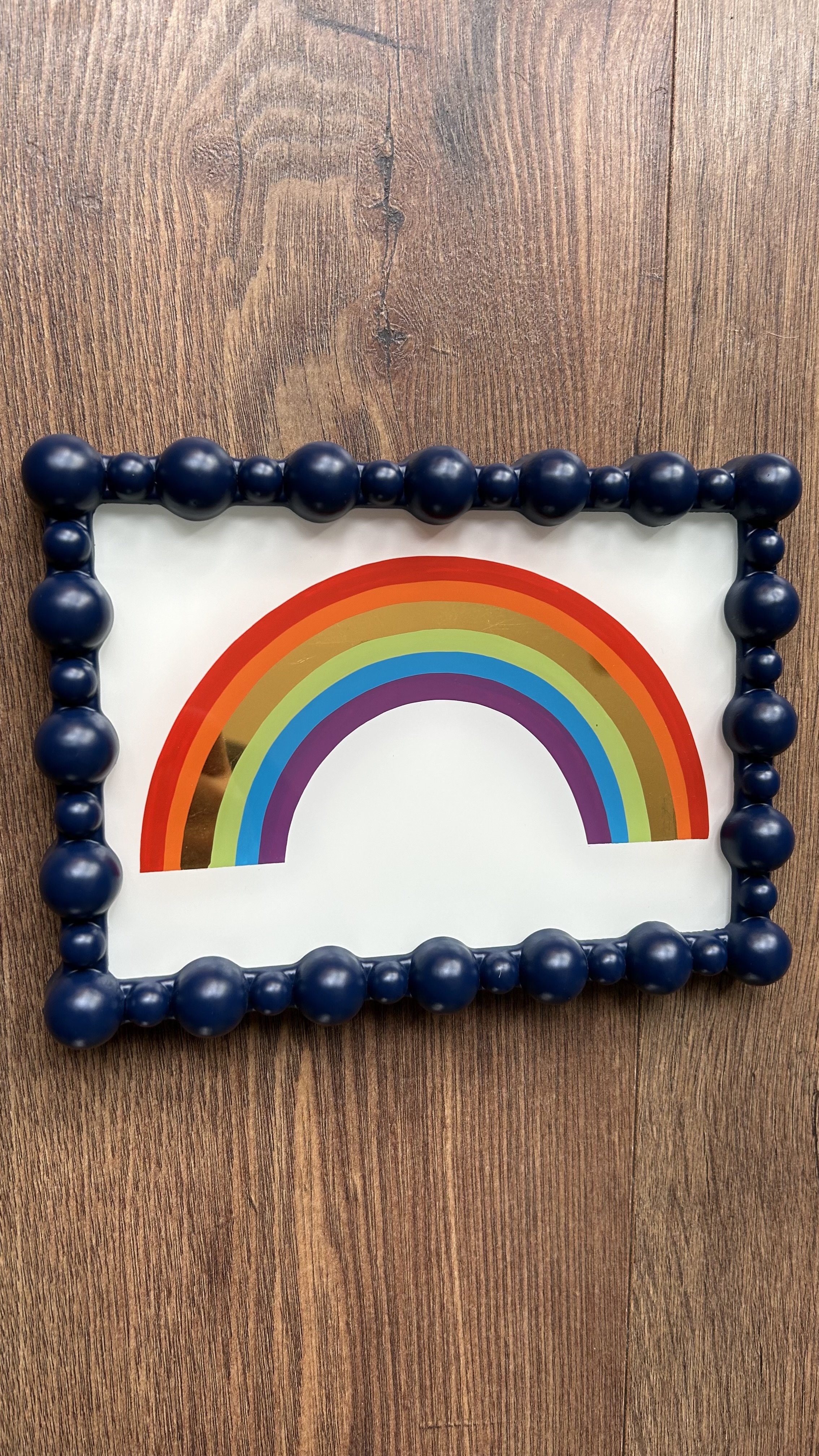 RAINBOW SMALL (White/Gold)
