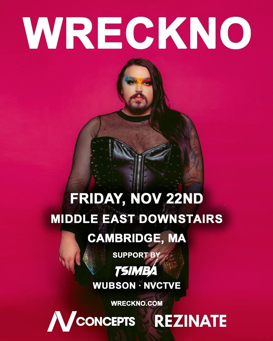 🚨 SUPPORT ANNOUNCE! Next Friday, November 22nd, @Wreckno returns to @MidEastClub w/ Support from @TsimbaBeats, @WubsonOfficial, &amp; @Nvctve. Featuring a state-of-the-art @hsd_soundsystems ! Peep vids from last year&rsquo;s sold out party ➡️ &amp; 