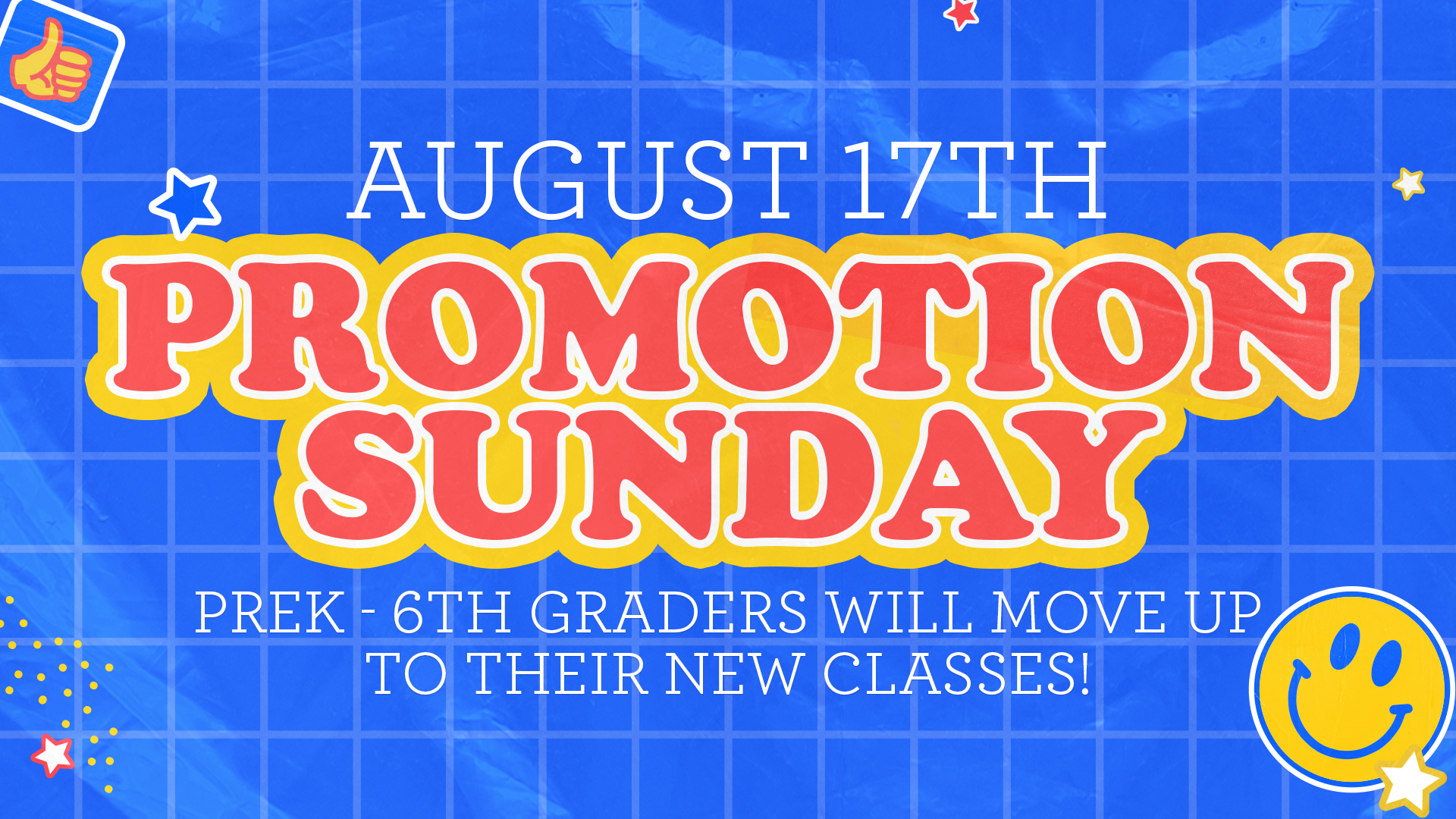 PROMOTION SUNDAY