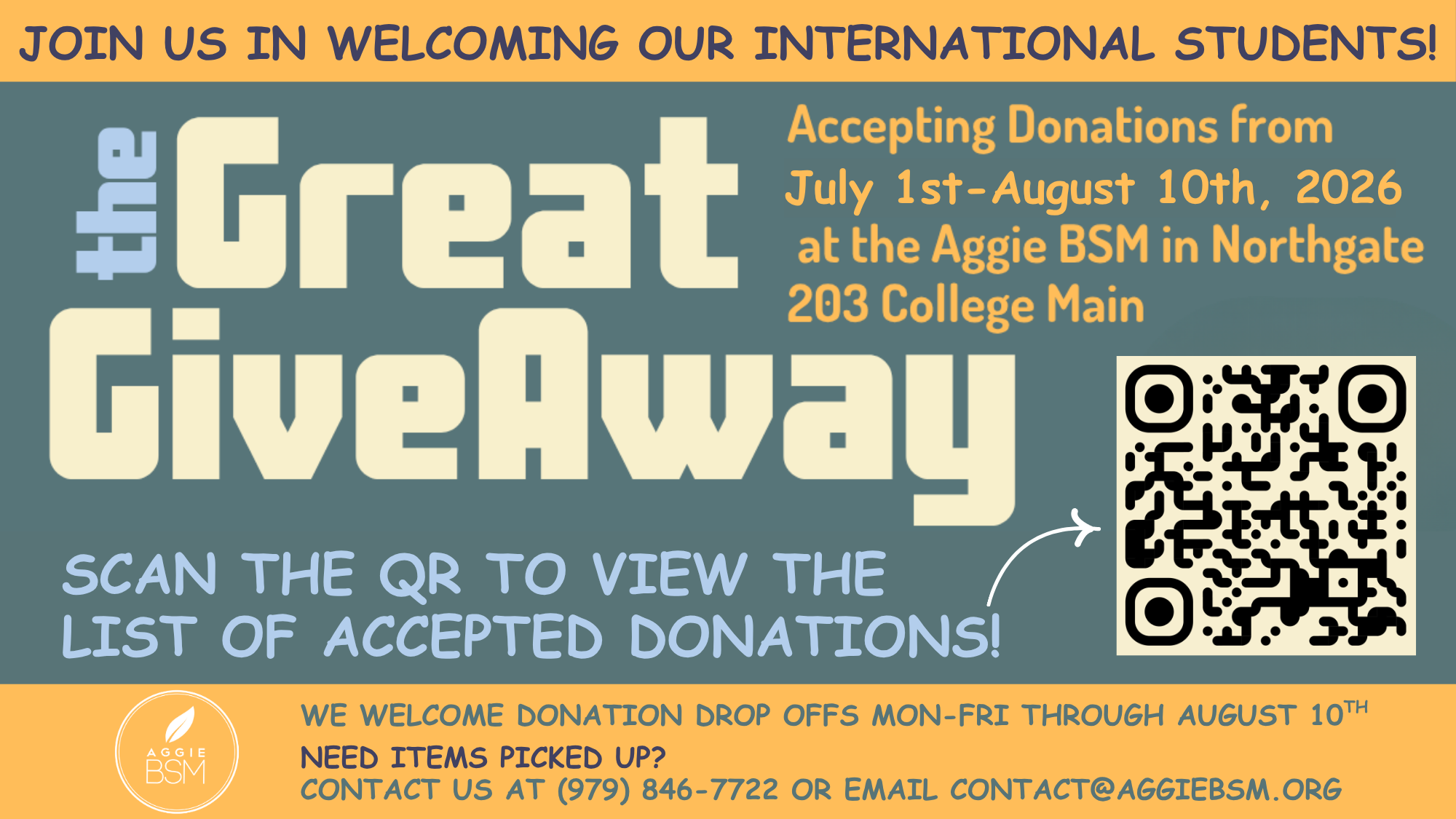 BSM GREAT GIVEAWAY