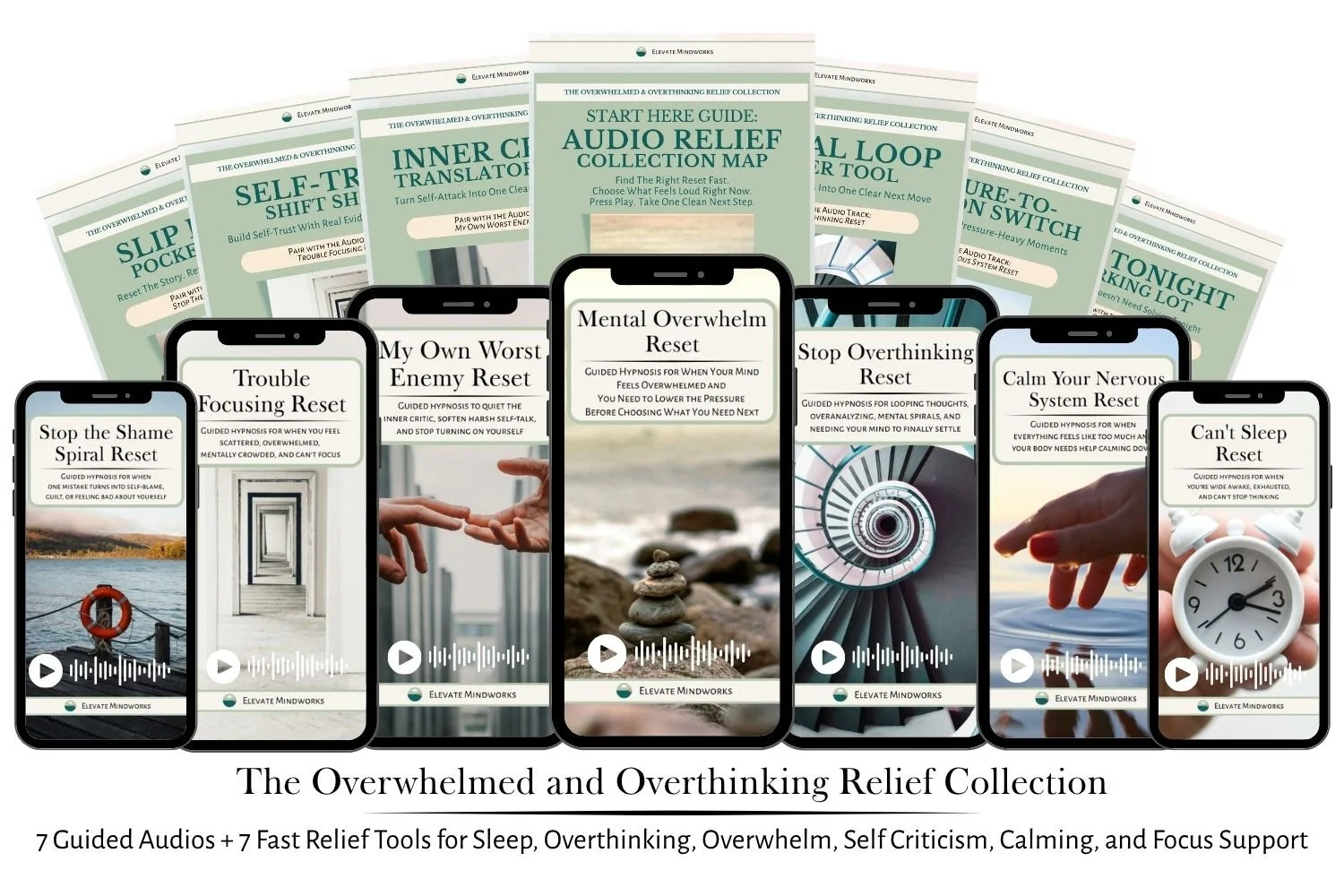 Overwhelmed & Overthinking Relief Collection