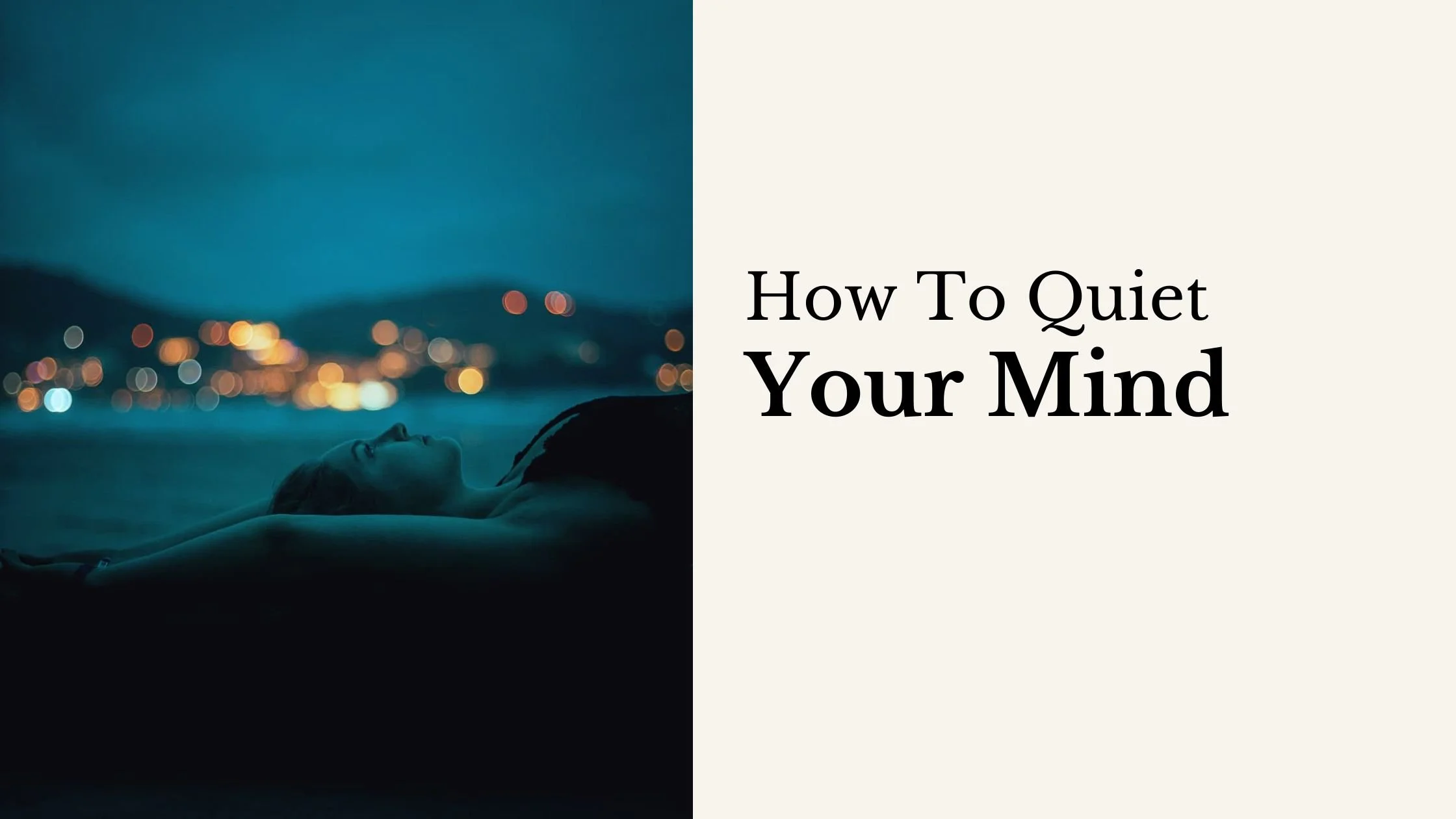 How to Quiet Your Mind and Silence Your Inner Critic in Midlife