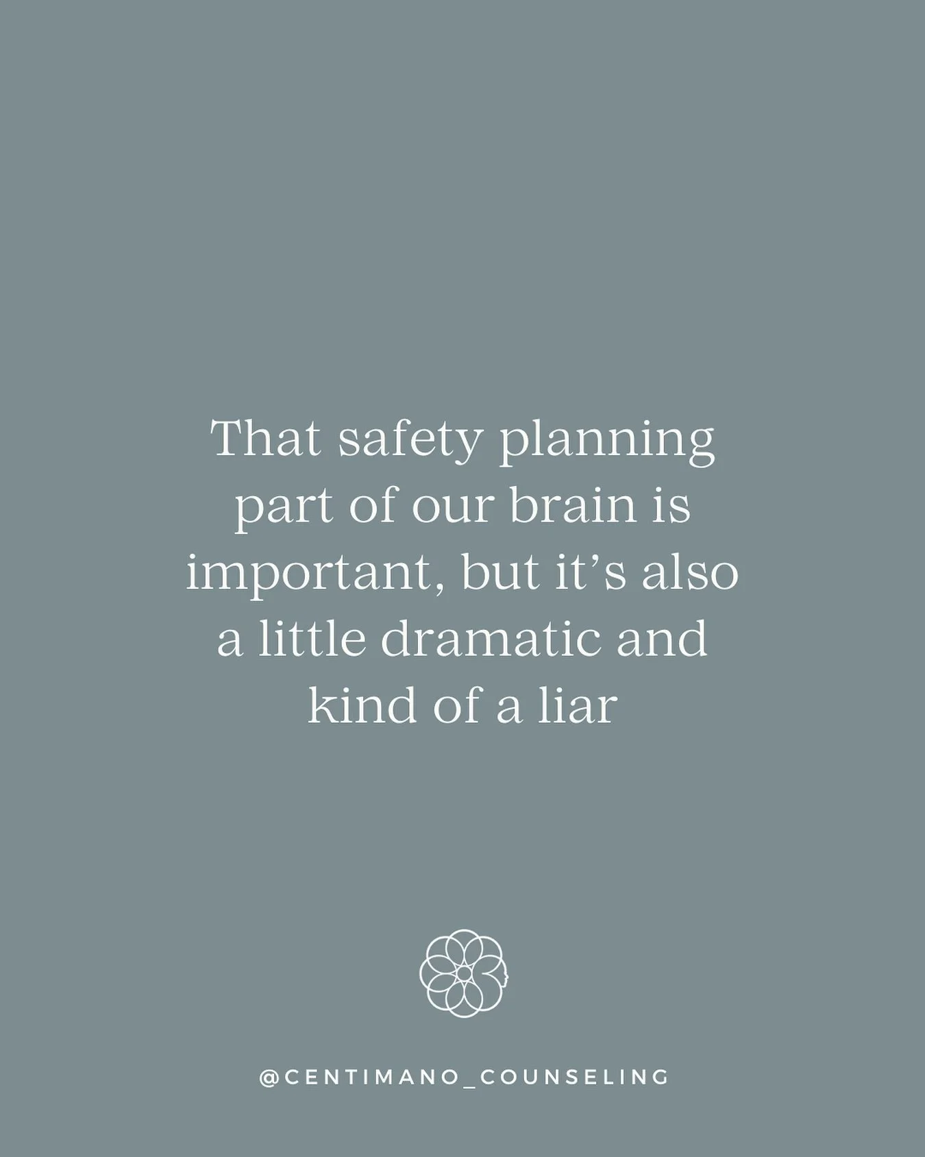 Anxiety loves responsibility. And what&rsquo;s more responsible than keeping a human alive?? It makes sense that after we have a baby, we are a wee bit more anxious or A LOT more anxious. Just remember that the safety planning part of our brain is im