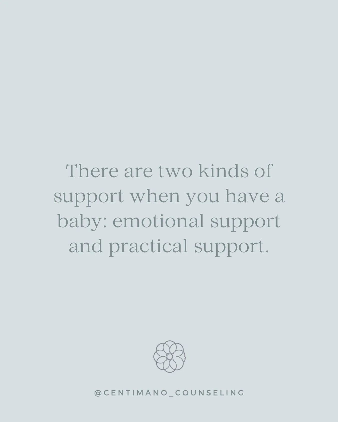 Everyone on IG tells you you need support in mothering, and that is true. But not everyone is good at providing a listening ear. Not everyone is good at bringing a meal or helping clean when you come home from the hospital. Some people are not good a