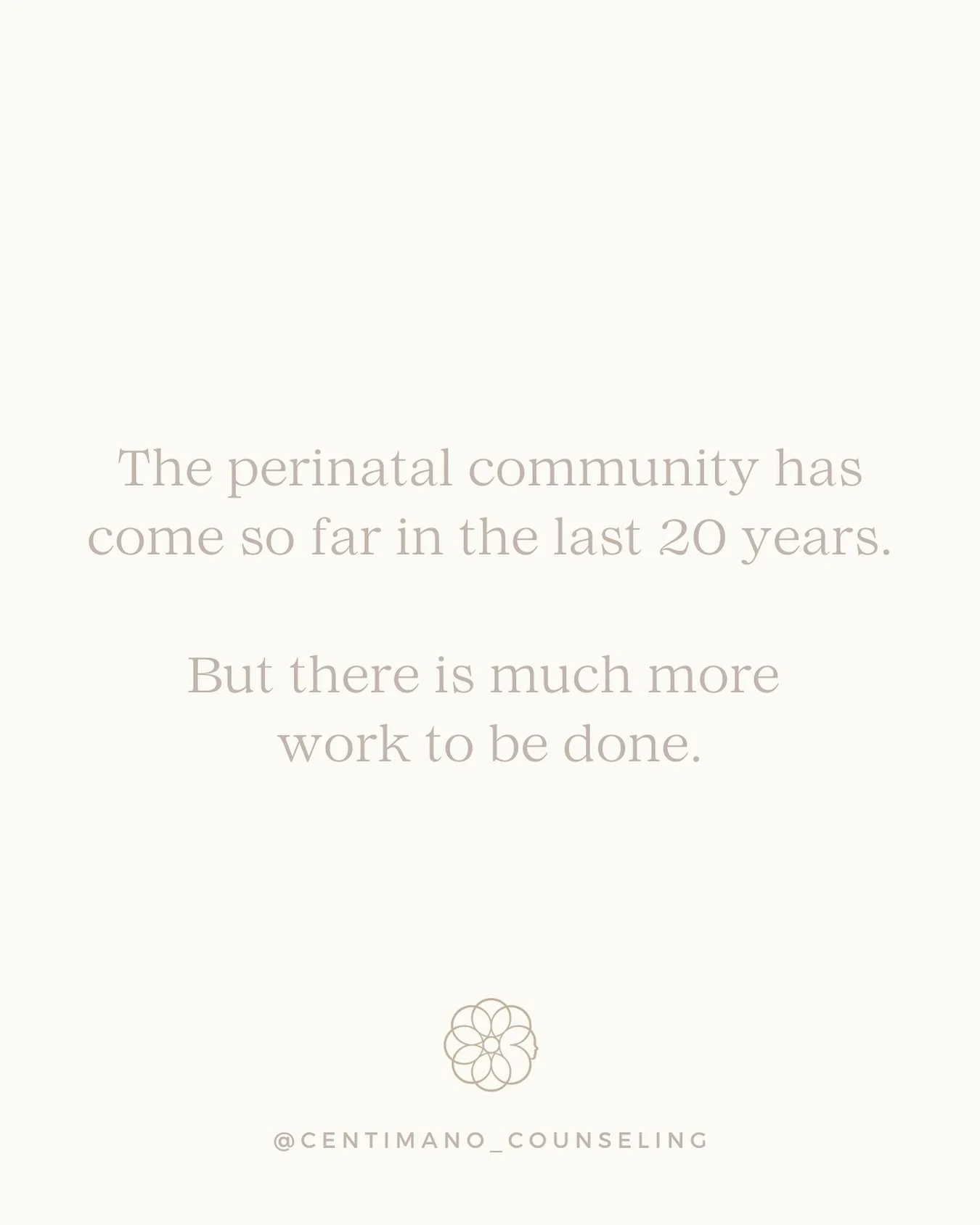 Perinatal mental health has changed in the United States from a burgeoning movement of:
- a few state-specific nonprofits
- limited legislative efforts
- in-person and phone support
- and 5-10 books specific to reproductive health
 
to an explosion o