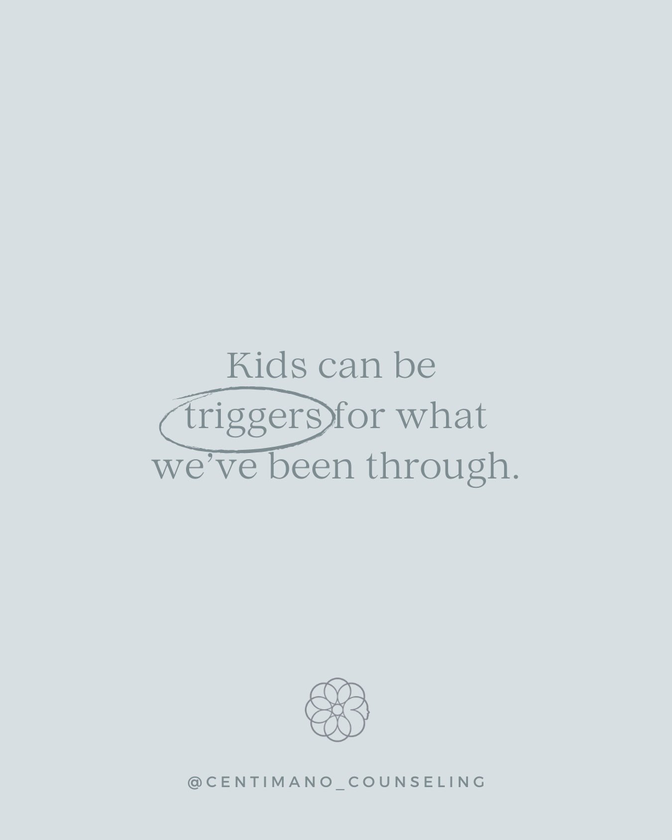 Having kids can remind us of our past. We&rsquo;re reminded of what we&rsquo;ve gone through and also want to protect them from the negative things we&rsquo;ve experienced. It&rsquo;s normal for this to feel uncomfortable and hard. Be patient and com