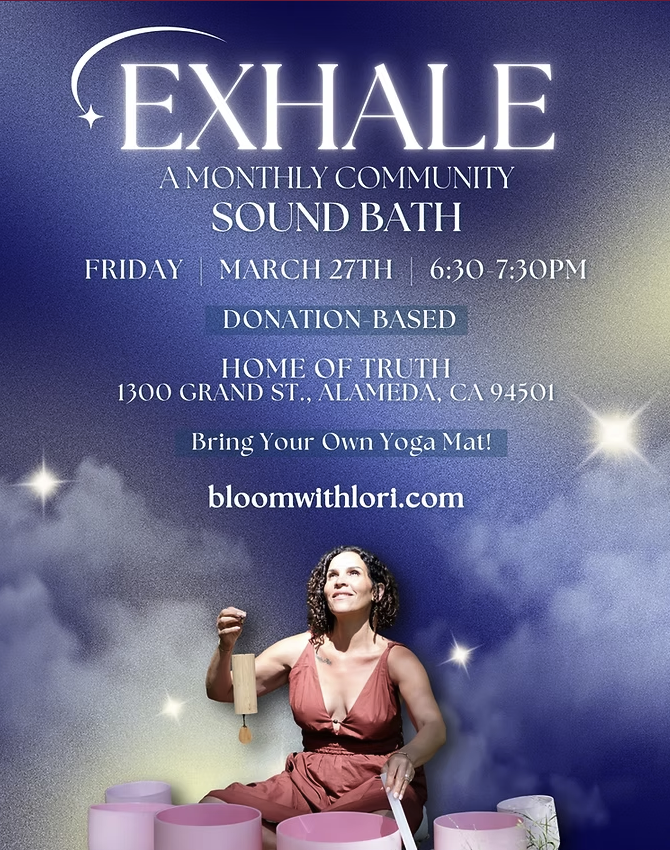 Exhale: Monthly Sound Bath with Lori