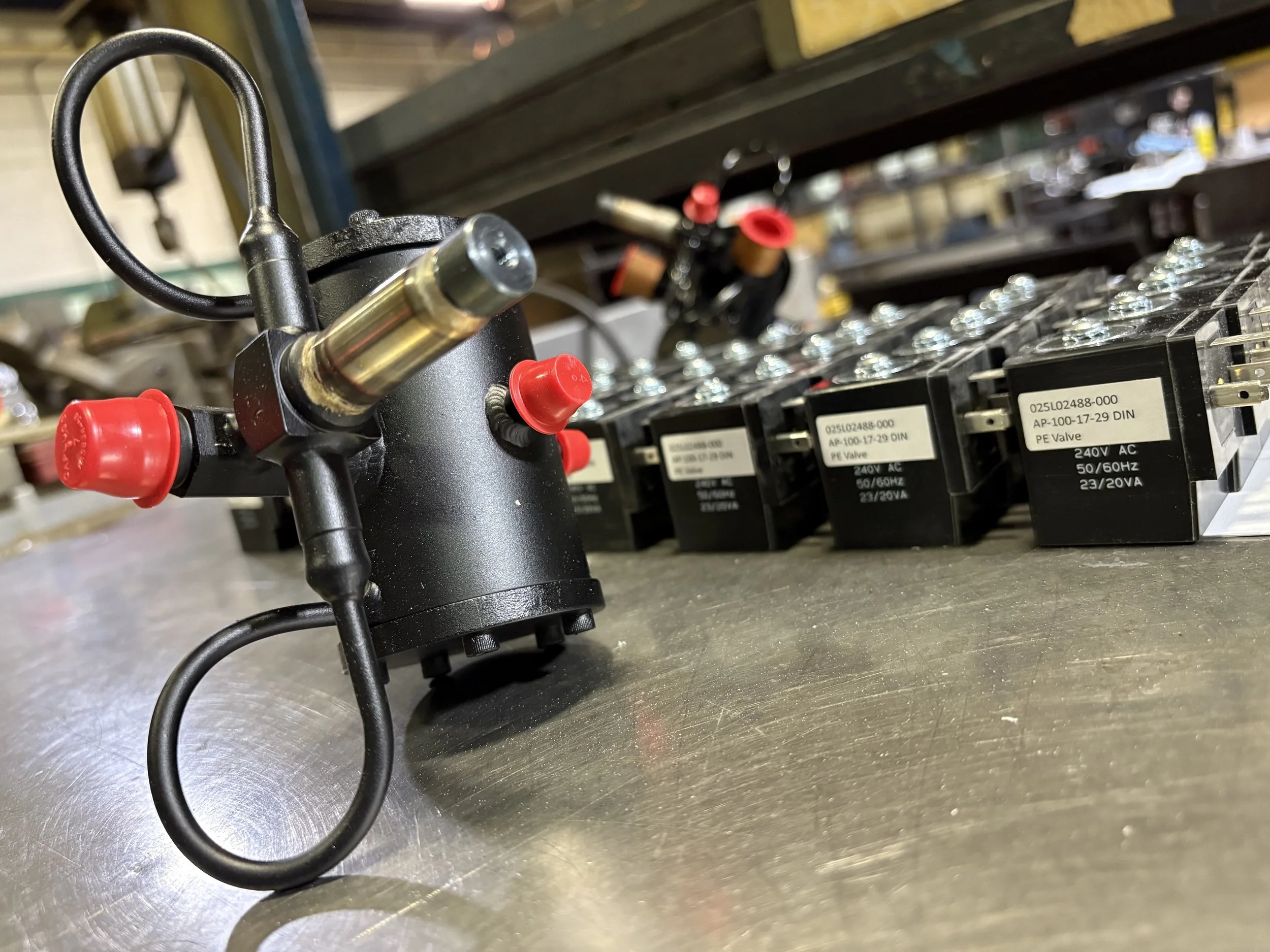 cnc machining, welding, brazing, assembly, testing, shipping