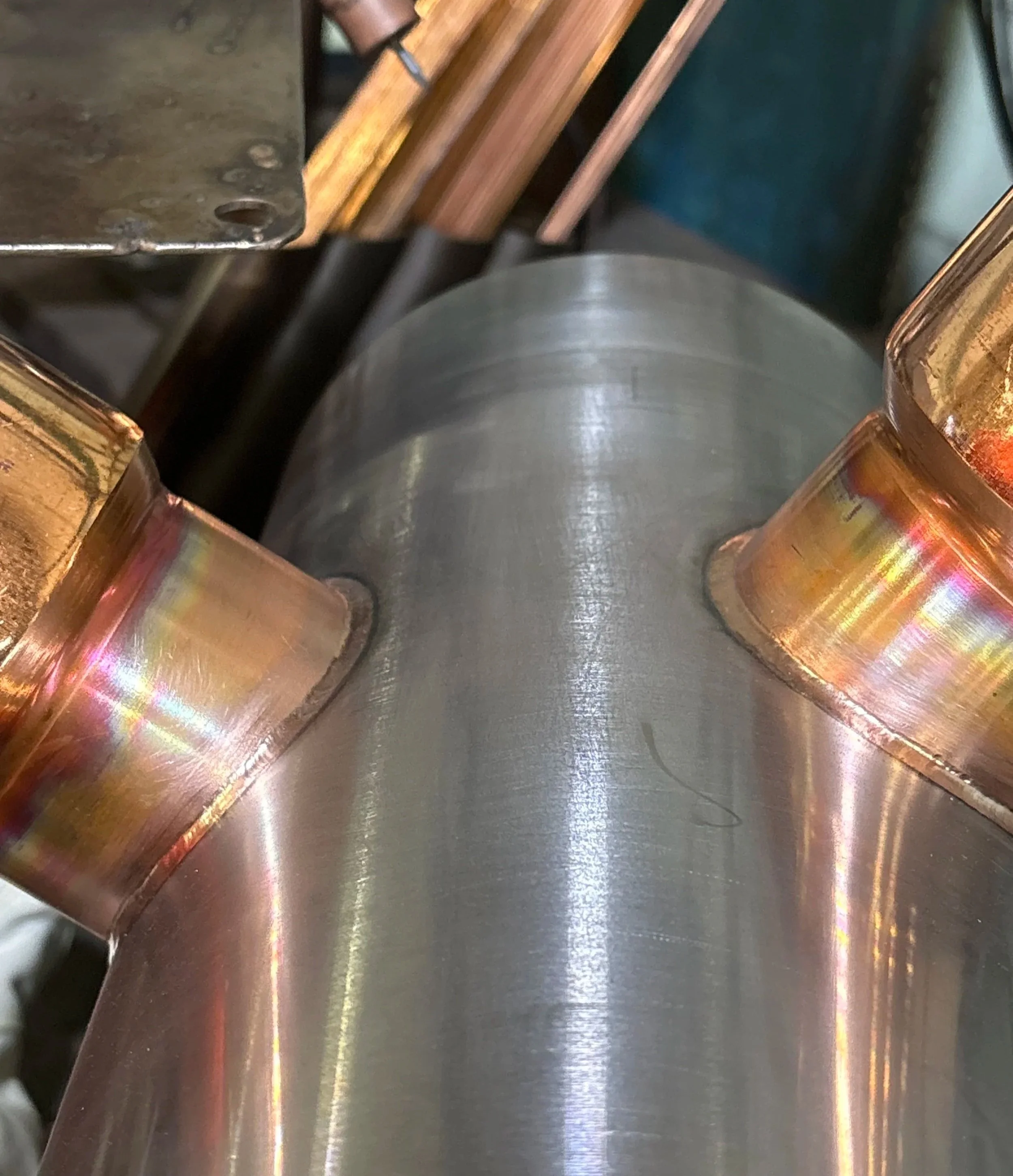Copper To Steel Tig Welding for Valve