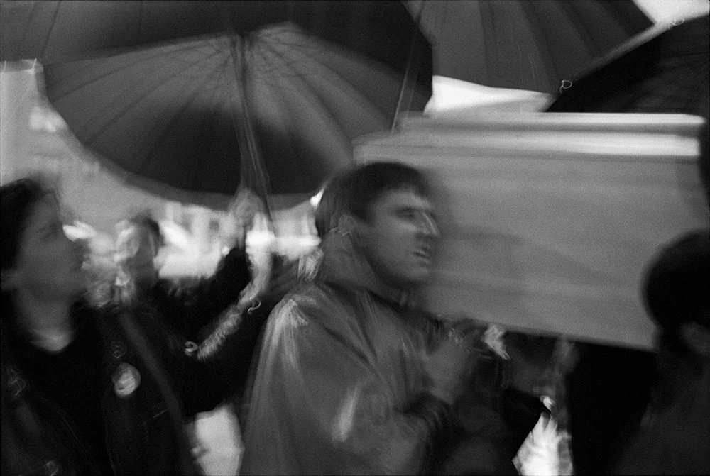 Funeral March, 27 pigment prints in a bound portfolio, Afterword by Michael Cunningham