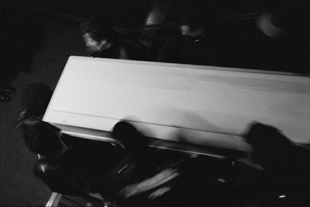 Funeral March, 27 pigment prints in a bound portfolio, Afterword by Michael Cunningham