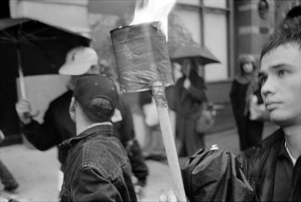 Funeral March, 27 pigment prints in a bound portfolio, Afterword by Michael Cunningham
