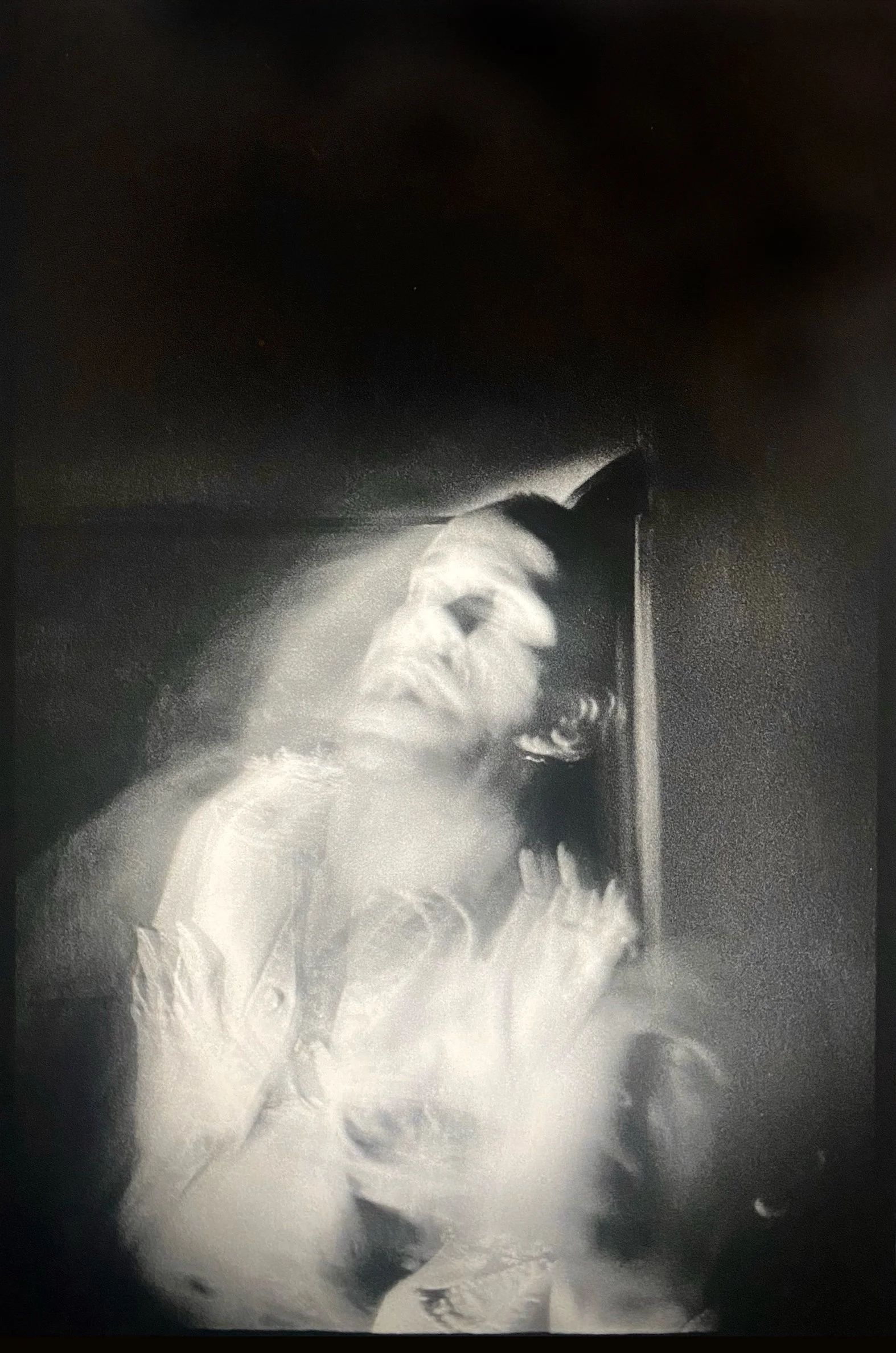 [41-28] from the series  Nightswimming, NYC 1993-94 , selenium toned gelatin-silver print 22.5 x 15"  edition of 6