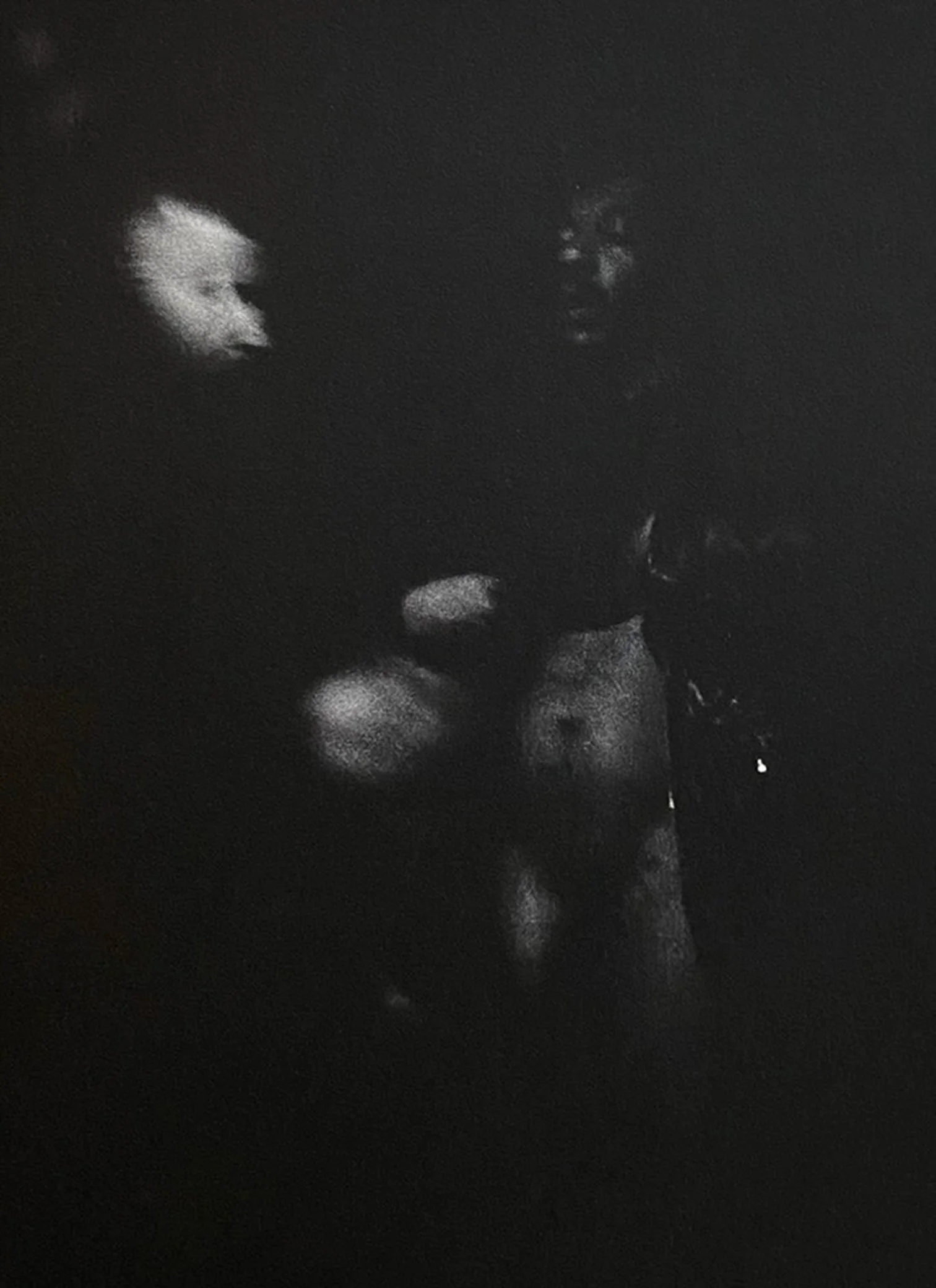 [54-2] from the series  Nightswimming, NYC 1993-94 , selenium toned gelatin-silver print 22.5 x 15"  edition of 6