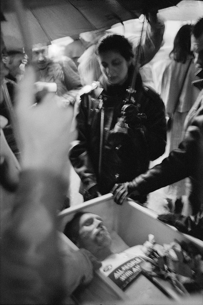 Funeral March, 27 pigment prints in a bound portfolio, Afterword by Michael Cunningham