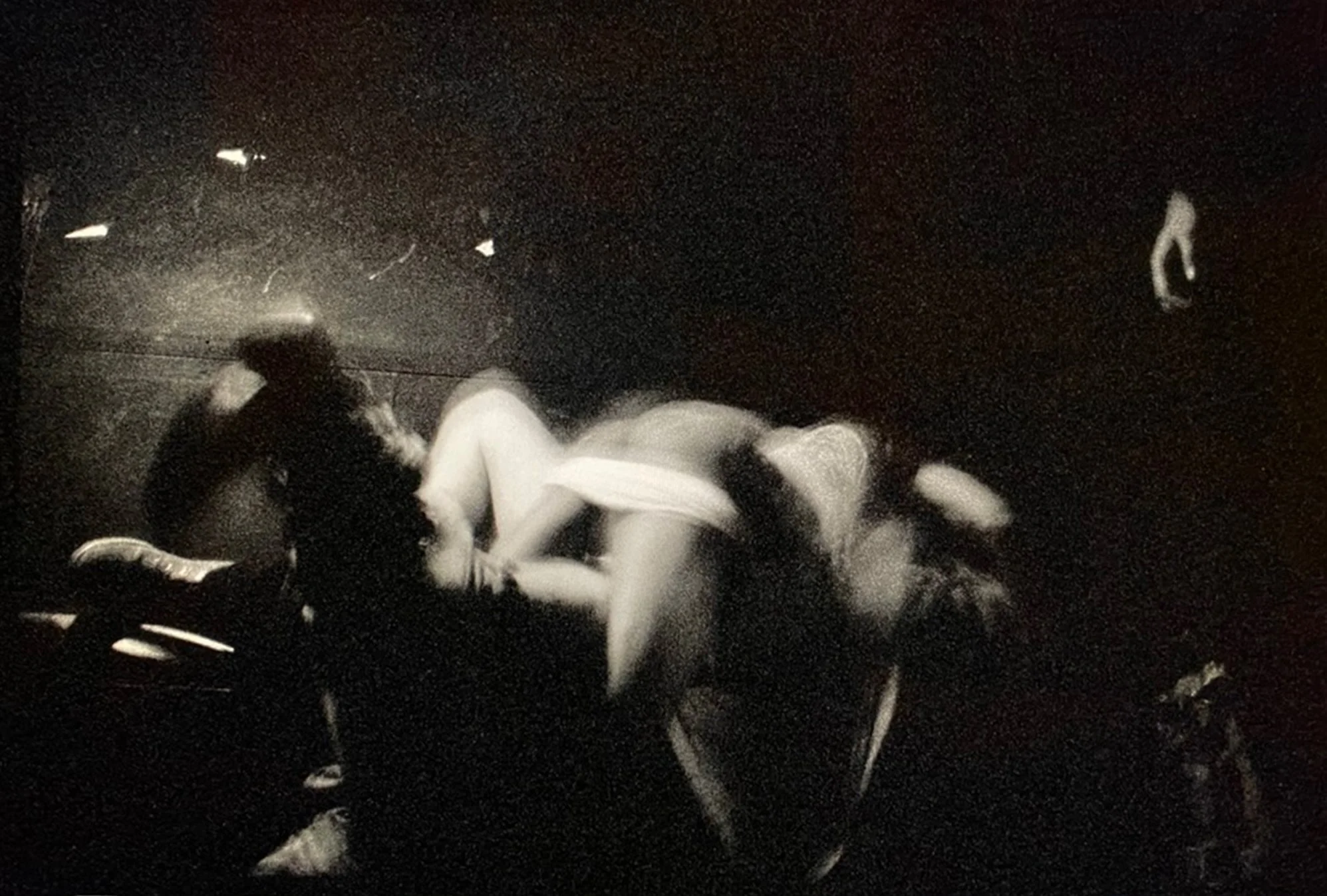 [4-27] from the series  Nightswimming, NYC 1993-94 , selenium toned gelatin-silver print 15 x 22.5"  edition of 6