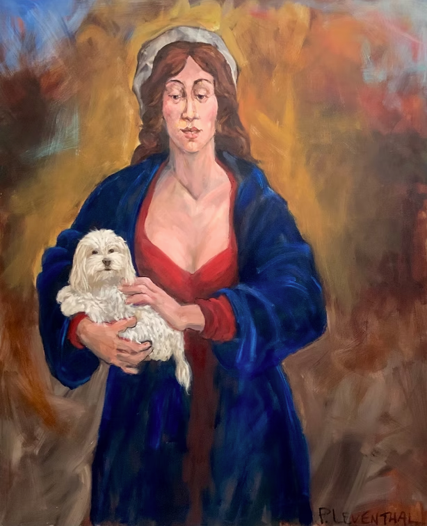 Her Babe in arms