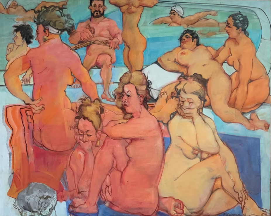 Sketches at Poolside