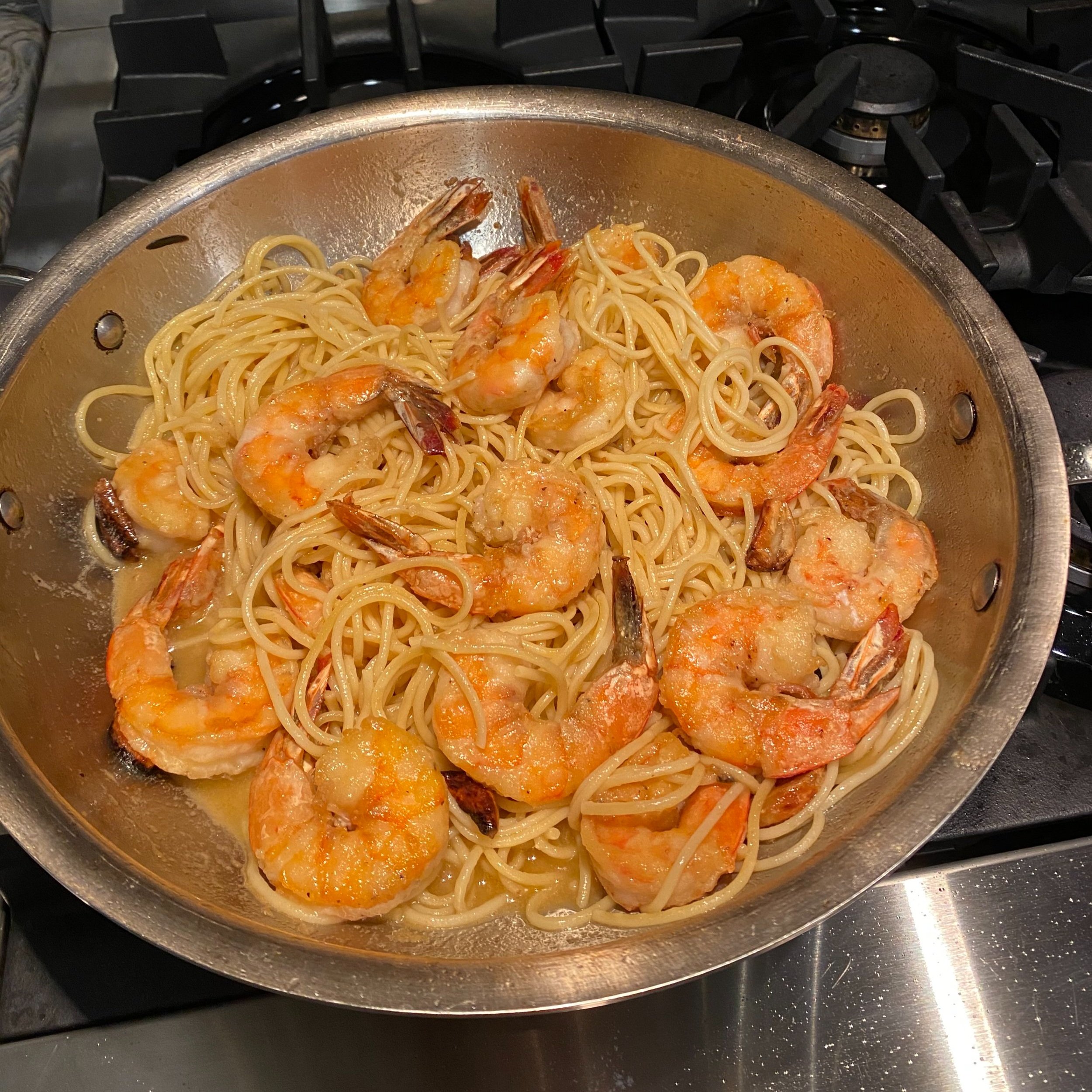mama's shrimp scampi