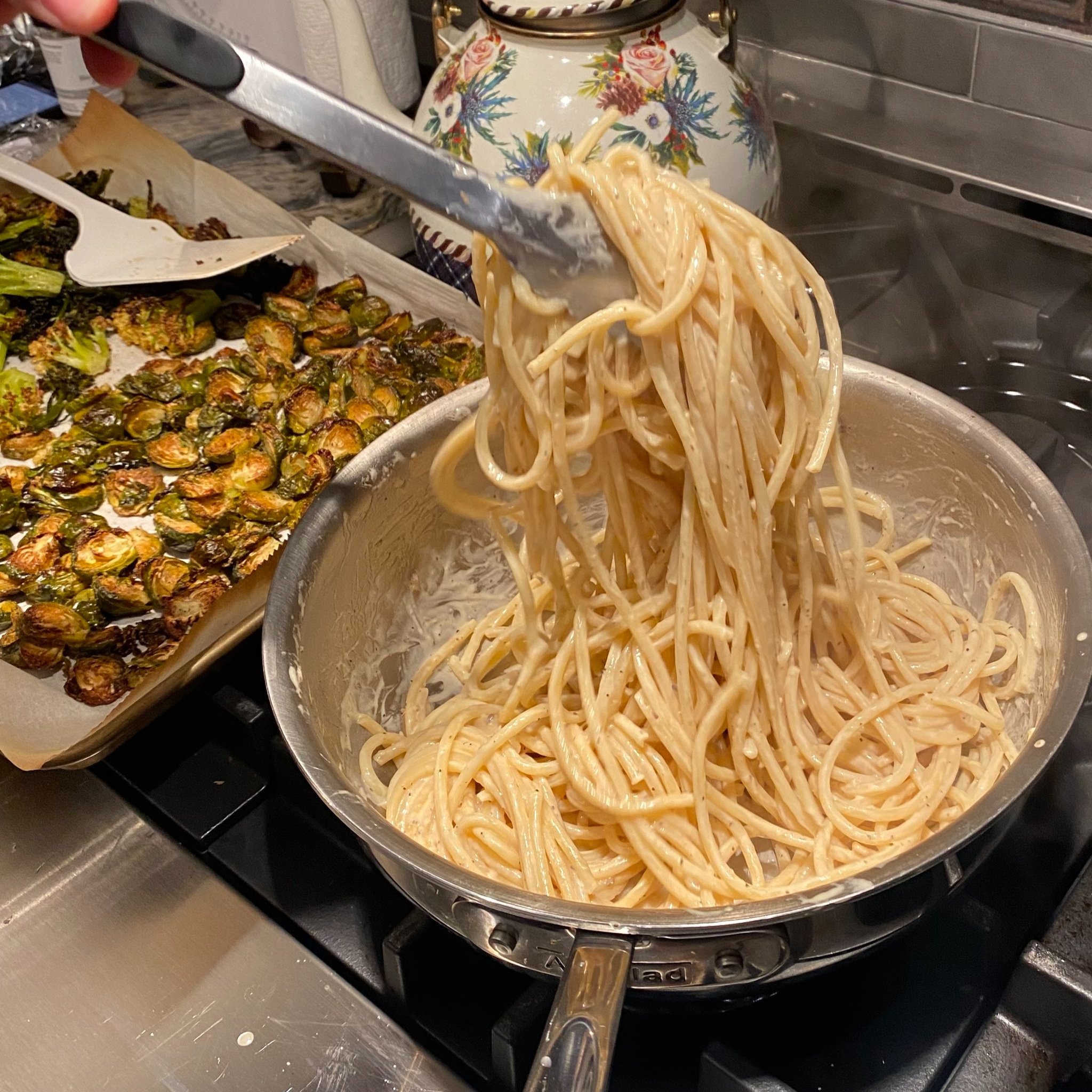 fresh pasta and truffle butter