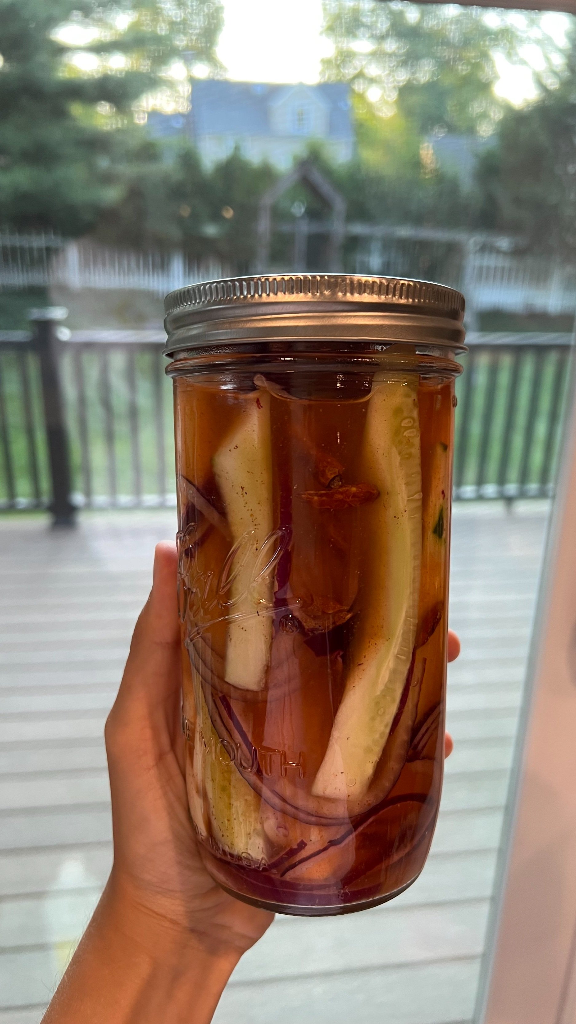 pickling carrots and cucumbers