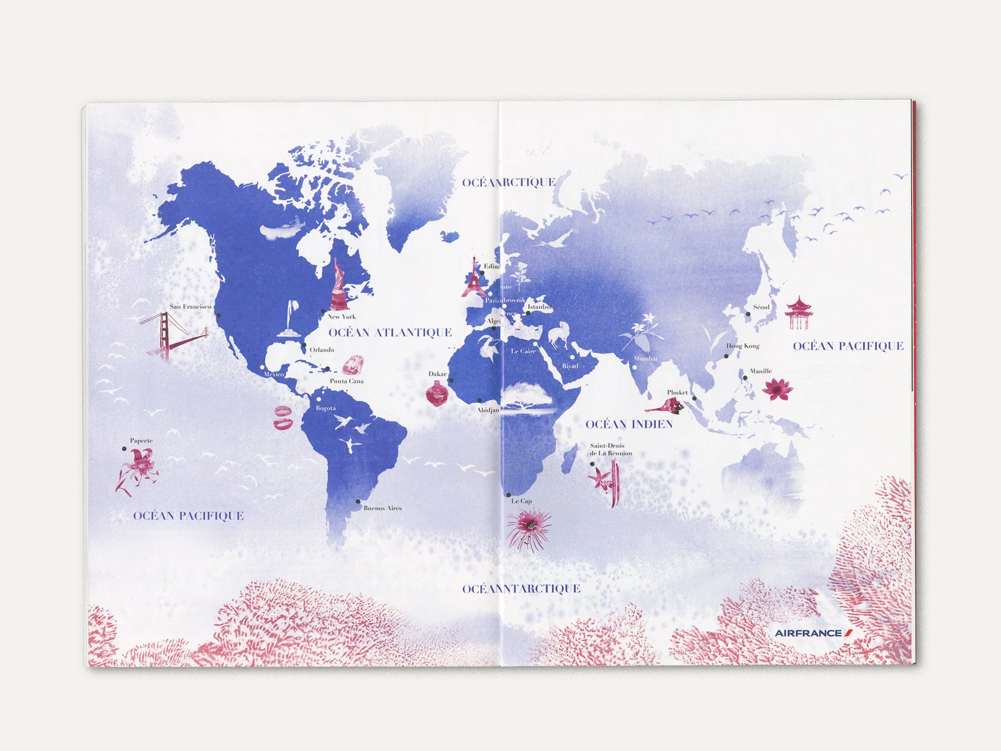 MAGAZINE EN-VOLS AIR FRANCE — «&nbsp;Le monde est à vous&nbsp;»