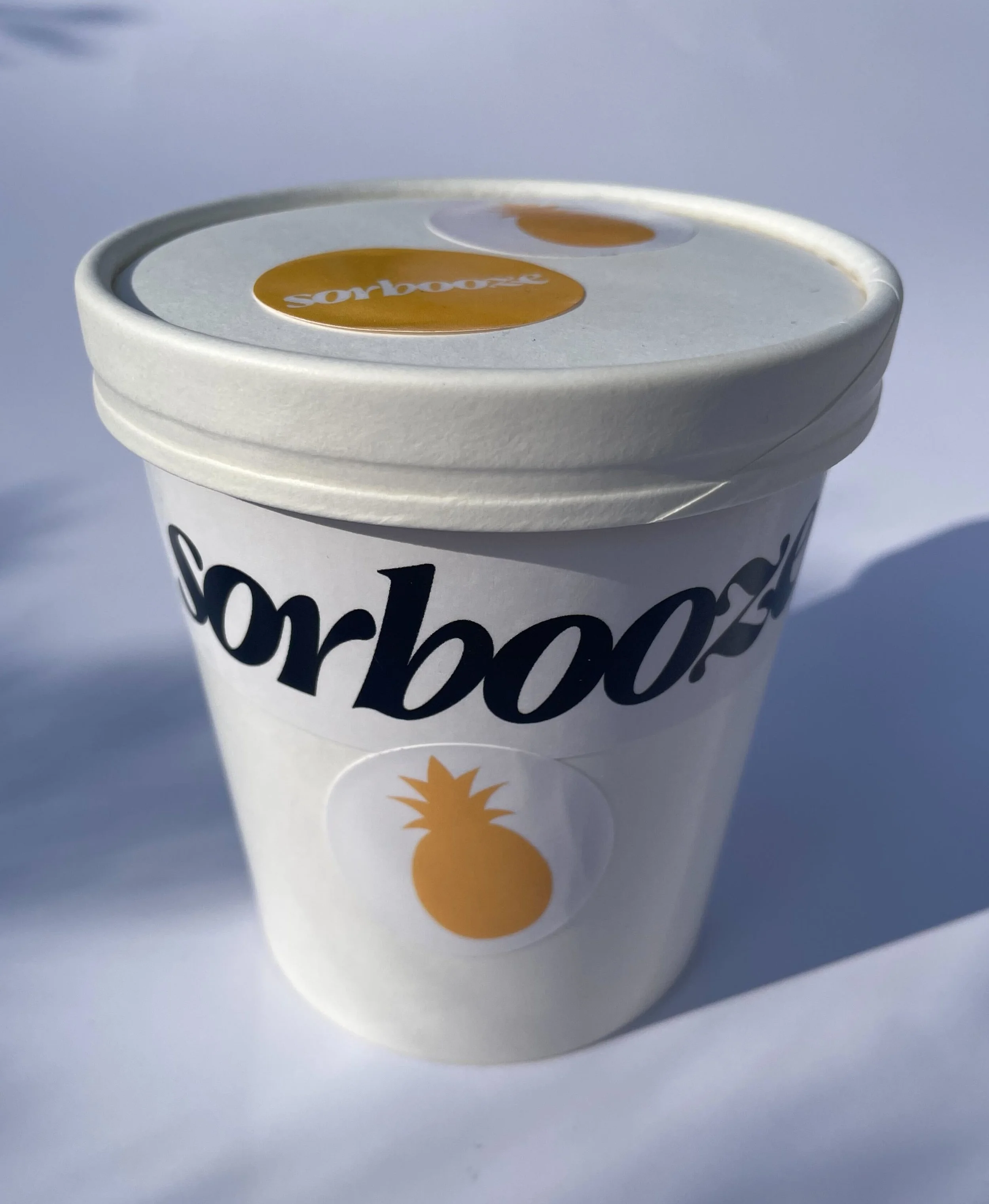 Spiced Pineapple Sorbet