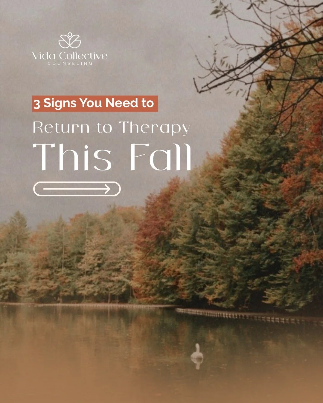 🍂 Fall can bring more than just cooler days.�If you&rsquo;re feeling drained, holding everything in, or overwhelmed by routine, coming back to therapy might be the best gift you give yourself this season.
🌱 Give yourself the space to breathe, share