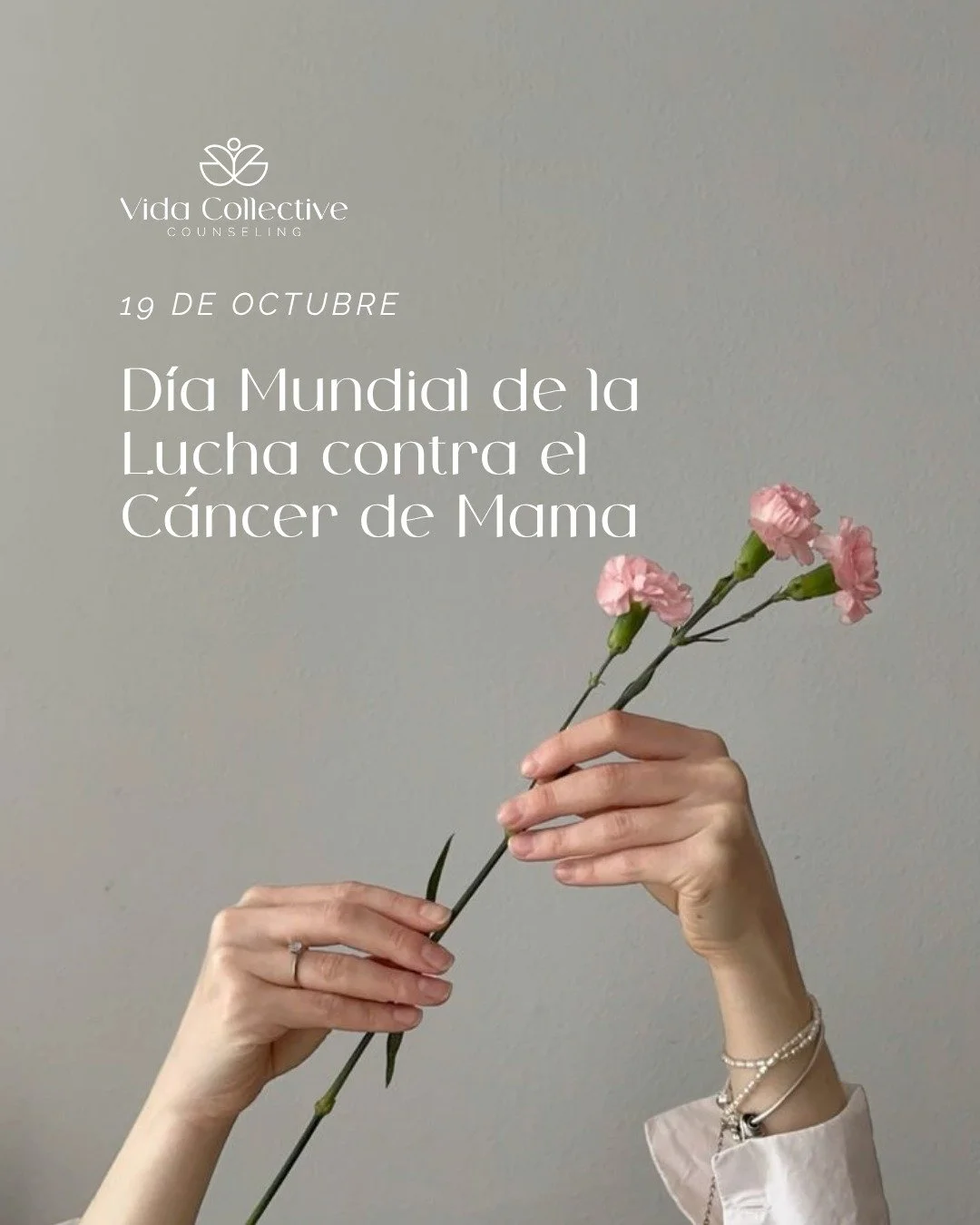 Este d&iacute;a nos recuerda que la fuerza tiene muchas formas: en quienes luchan, en quienes acompa&ntilde;an y en quienes recuerdan. 🎀

Cada historia, cada proceso y cada emoci&oacute;n cuentan. No tienes que cargarlo todo sola; estamos aqu&iacute