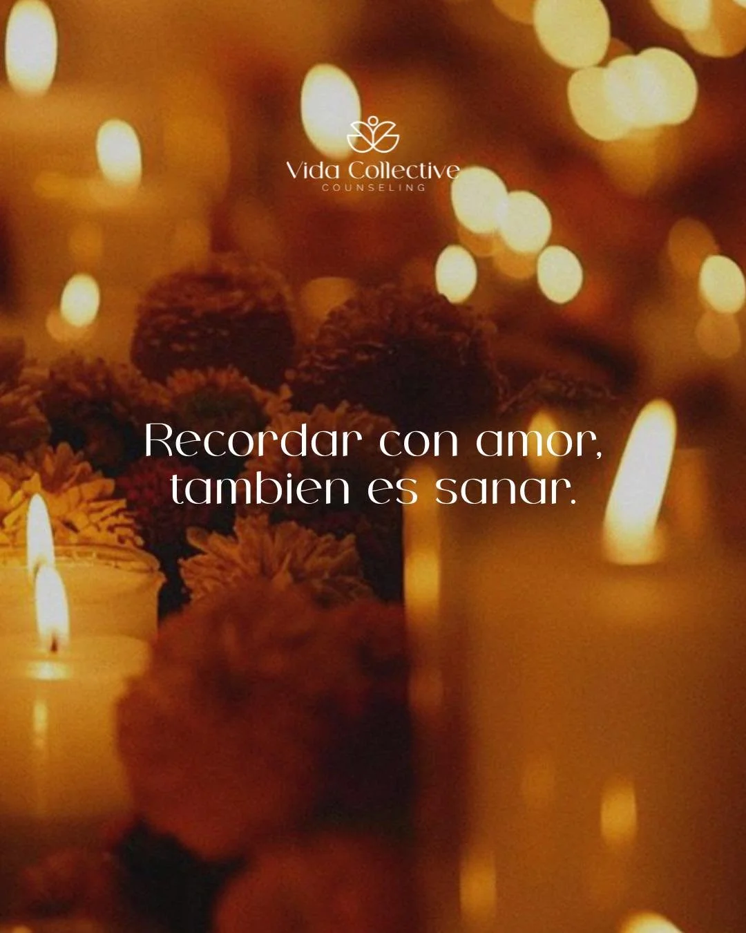 Honrar la vida de quienes amamos nos permite mantener viva su presencia en lo cotidiano: en los gestos, las palabras y la ternura que dejaron en nosotros. 🌙
�En Vida Collective creemos que el duelo no solo se vive en la ausencia, sino tambi&eacute;n