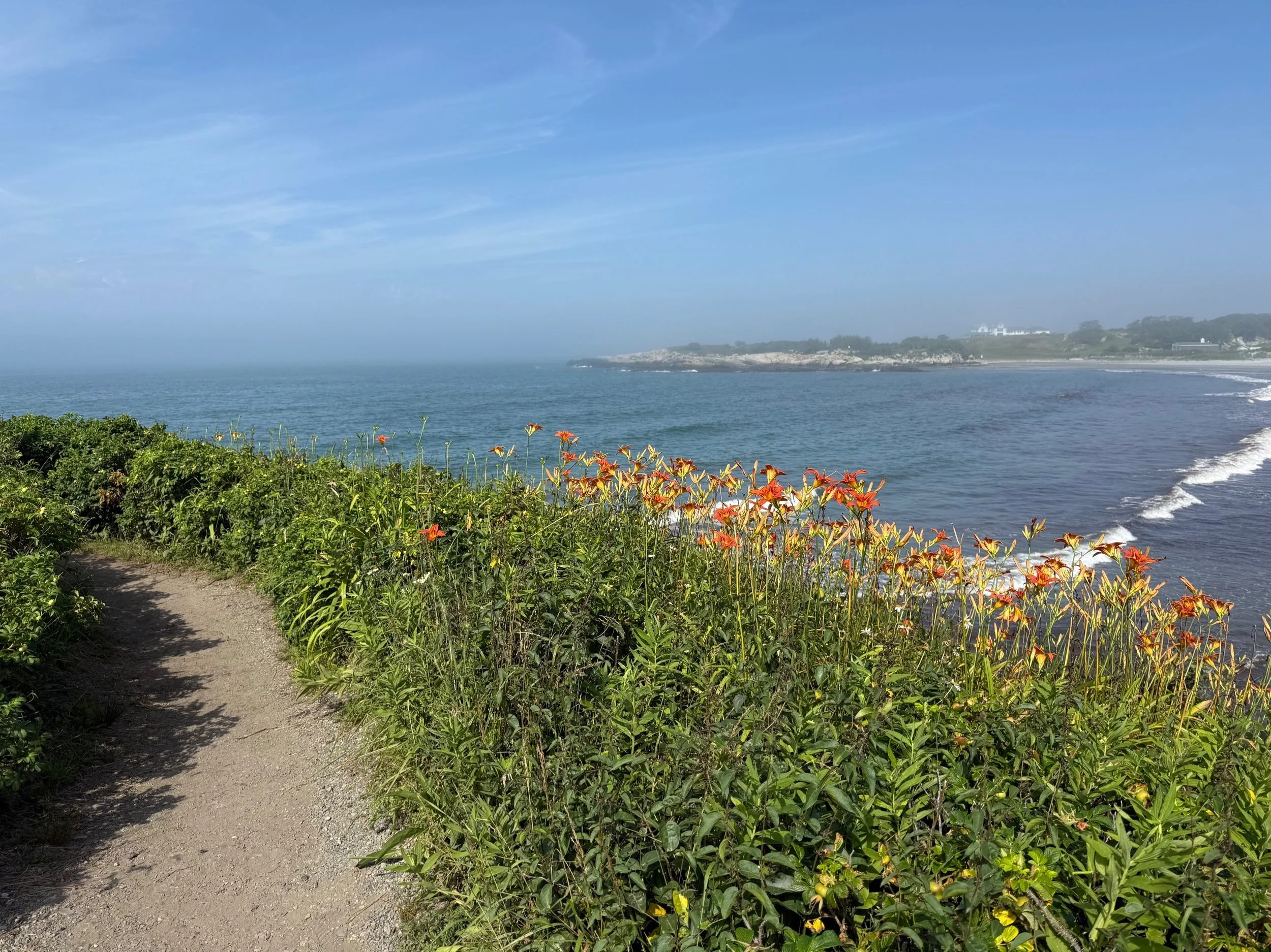 Cliff Walk in Newport…